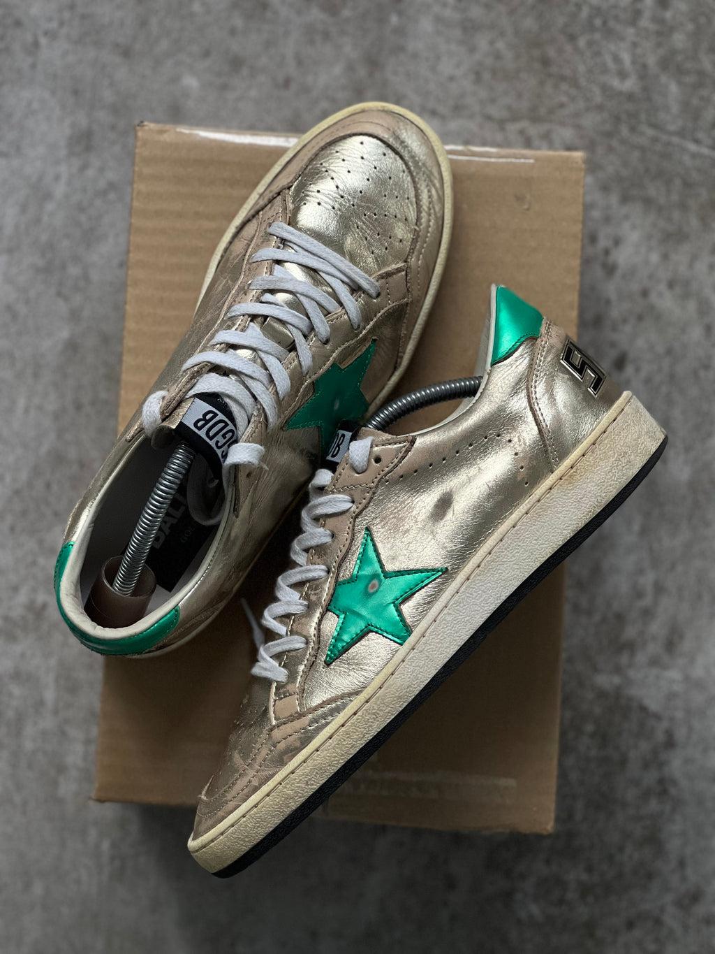 Talla 38 | Golden Goose Ball Star Gold