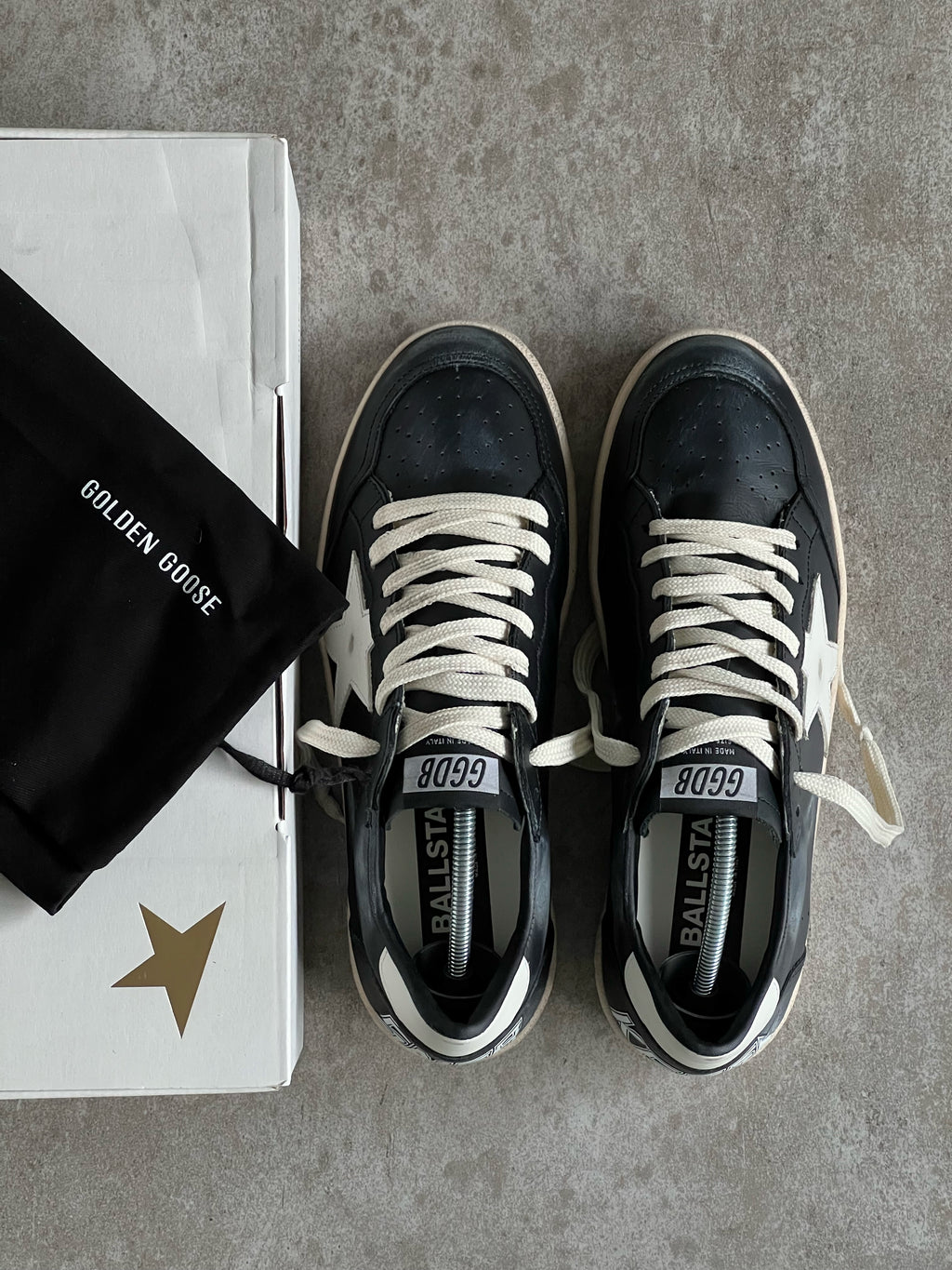 Talla 41 | Golden Goose Ball Star Man Black & White