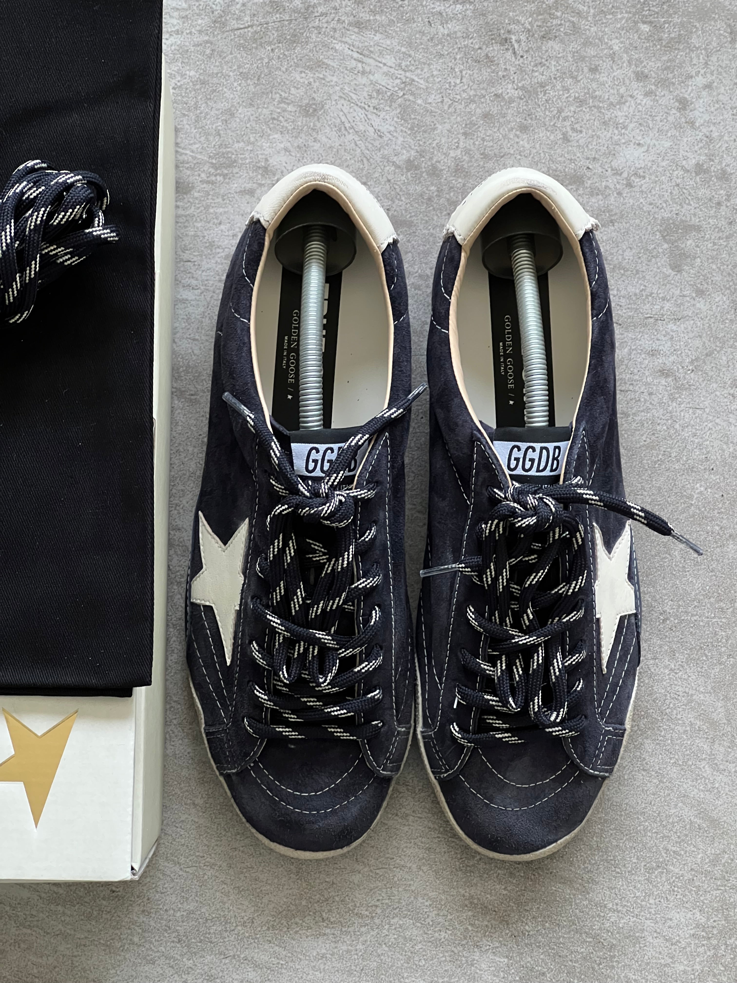 Talla 43 | Golden Goose True-star Man de ante navy