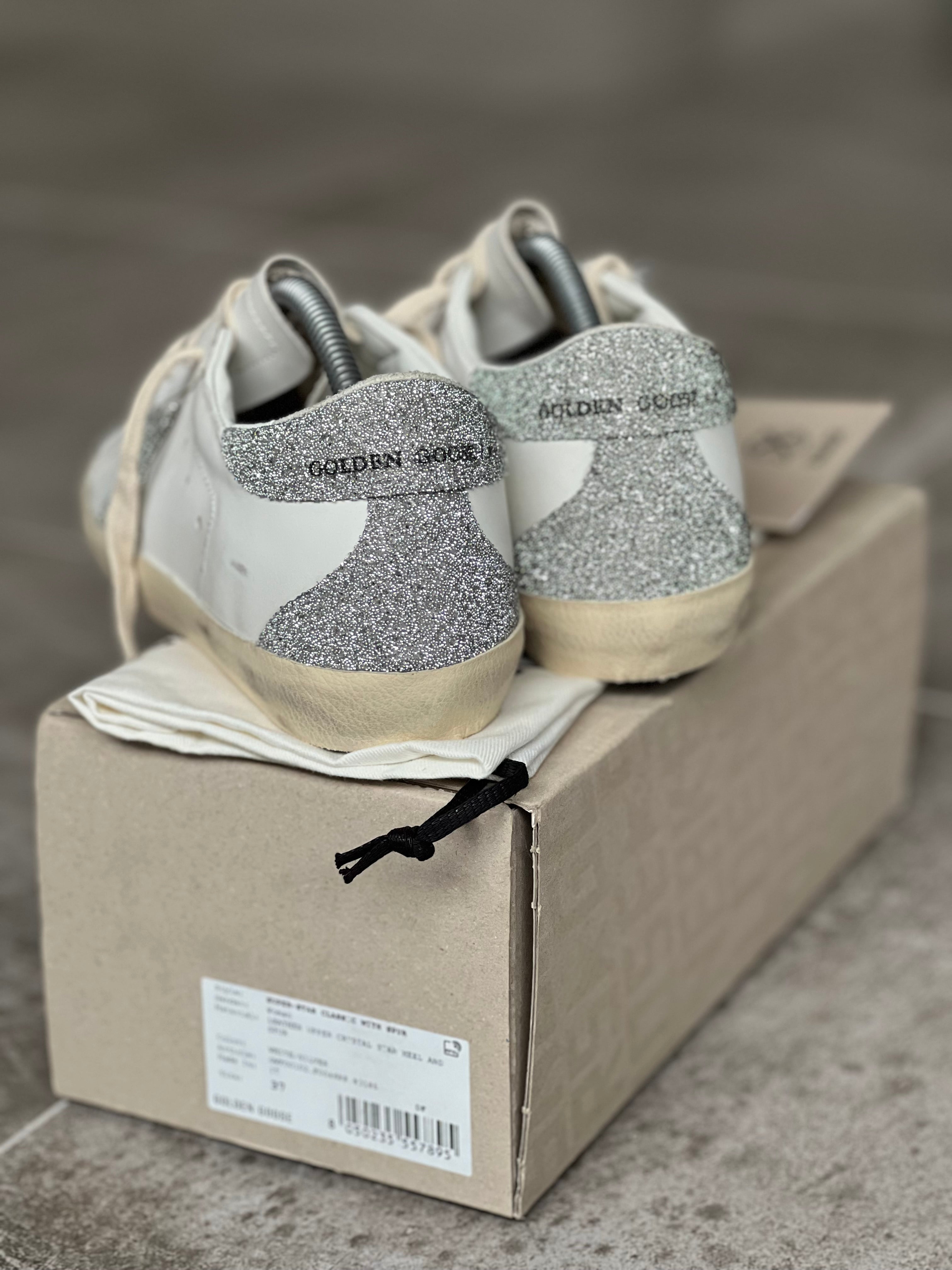 Talla 37 | Swarovsky Golden Goose Superstar