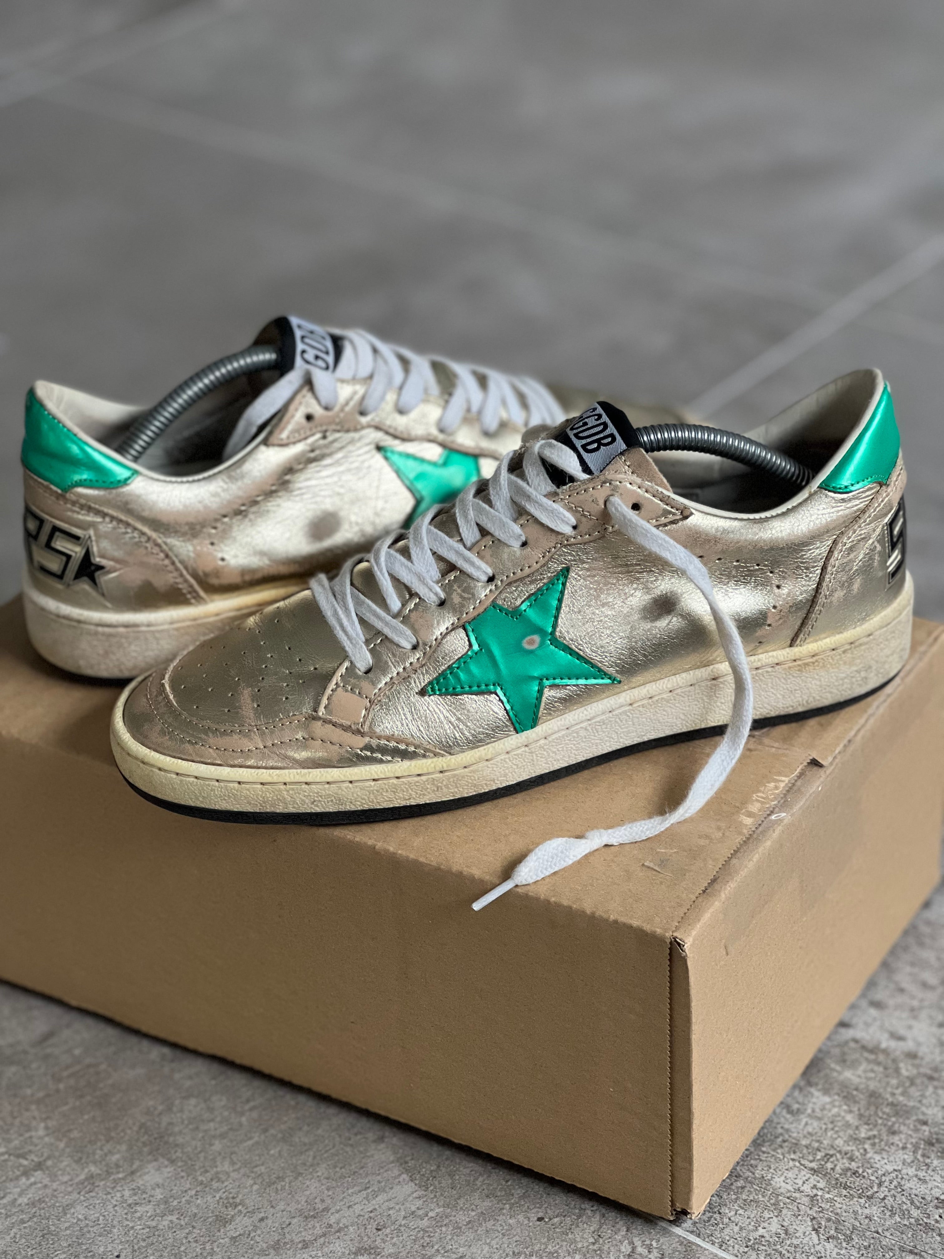 Talla 38 | Golden Goose Ball Star Gold