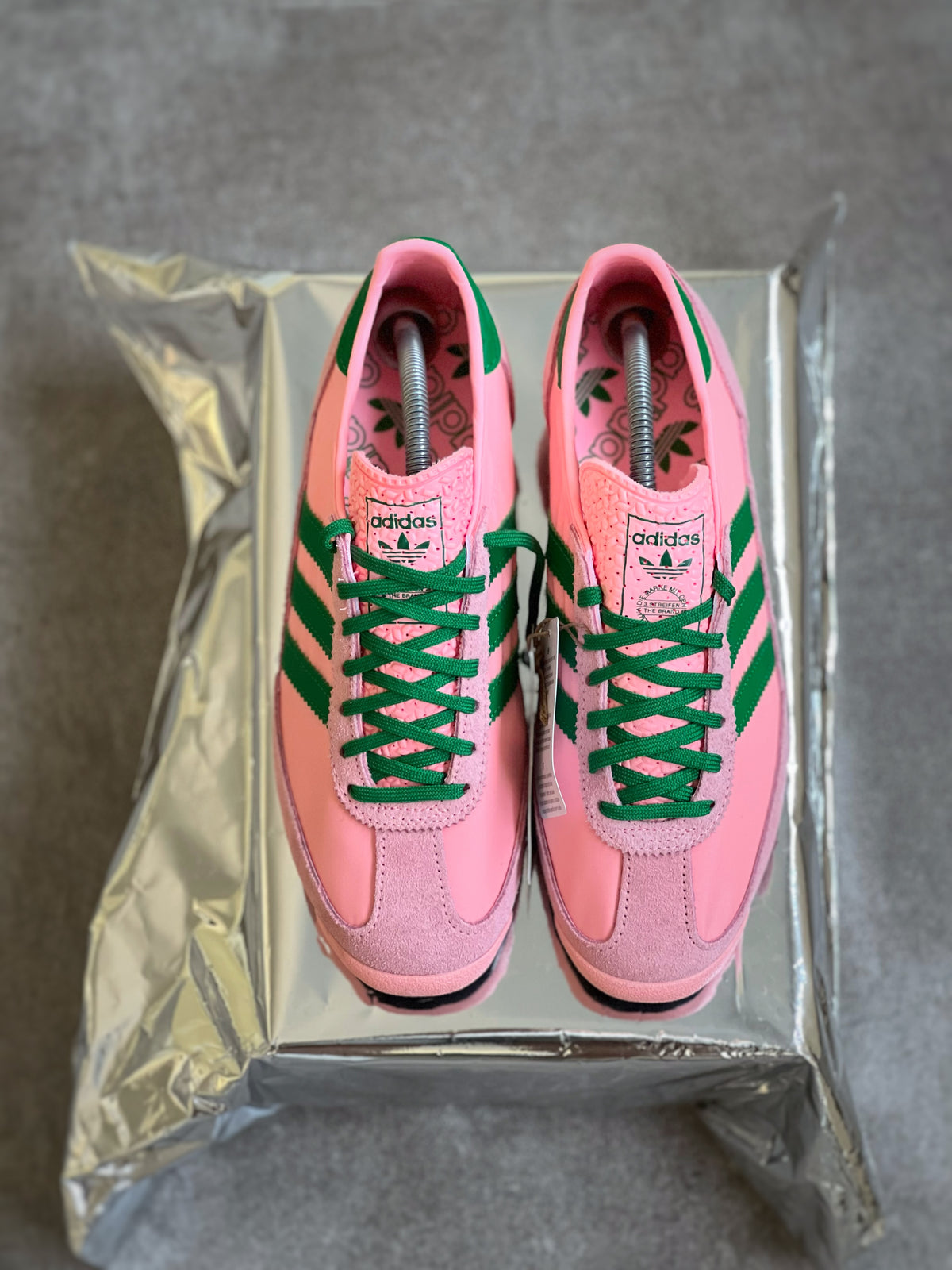 Zapatillas Adidas SL 72 Mujer - Rosas y Verdes