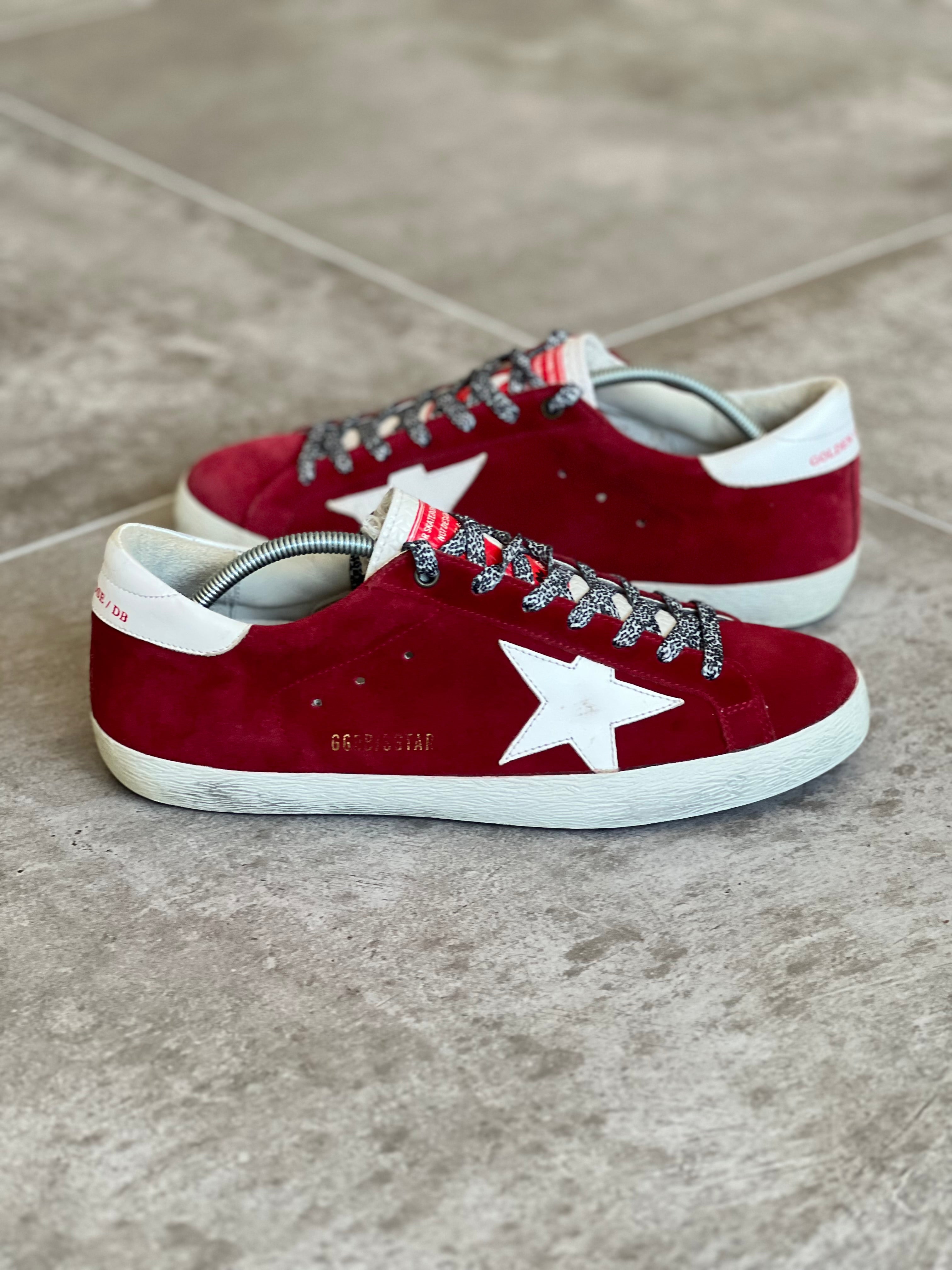 Size 41 | Golden Goose Superstar Red & White