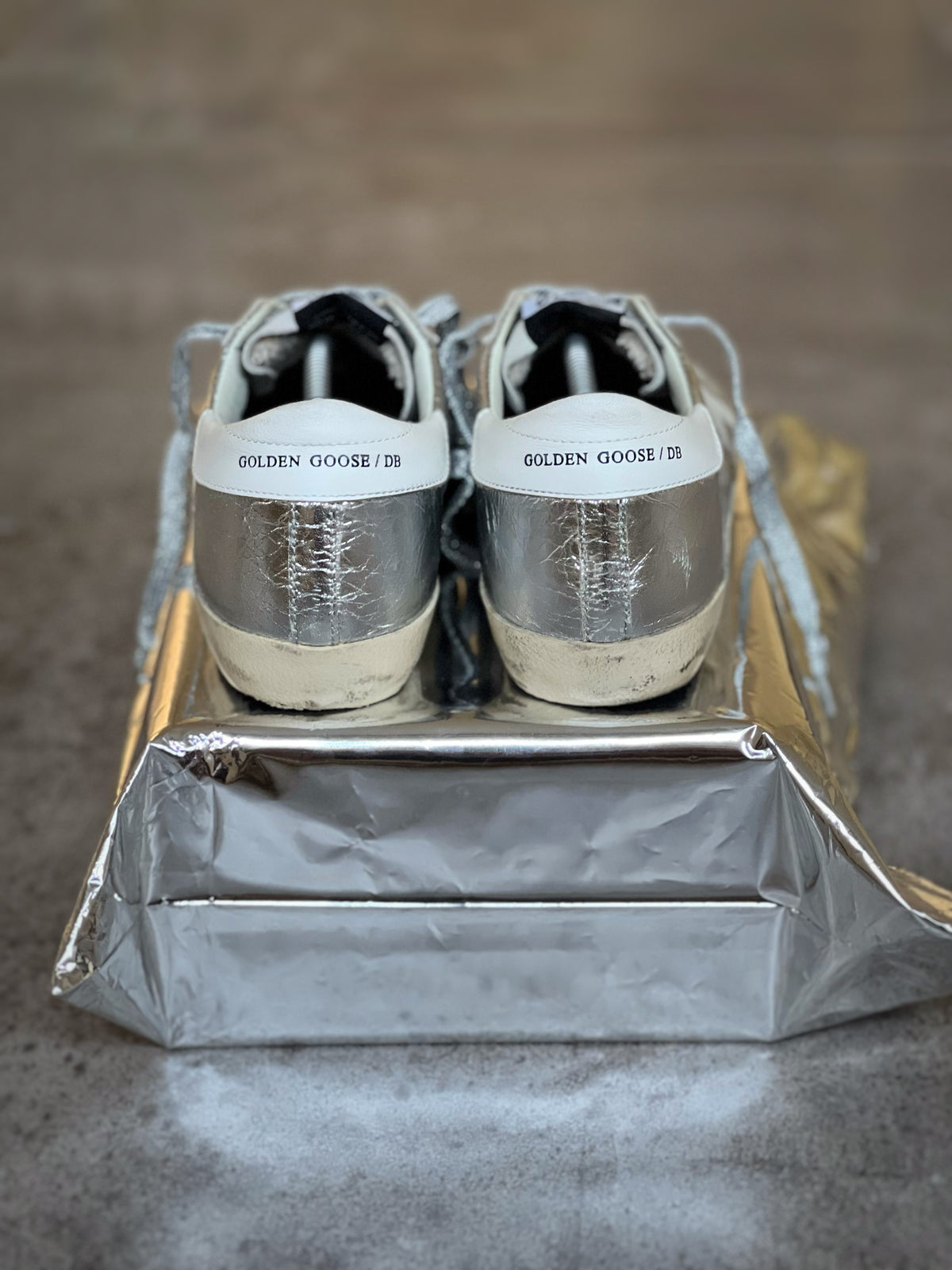 Golden Goose Superstar Silver