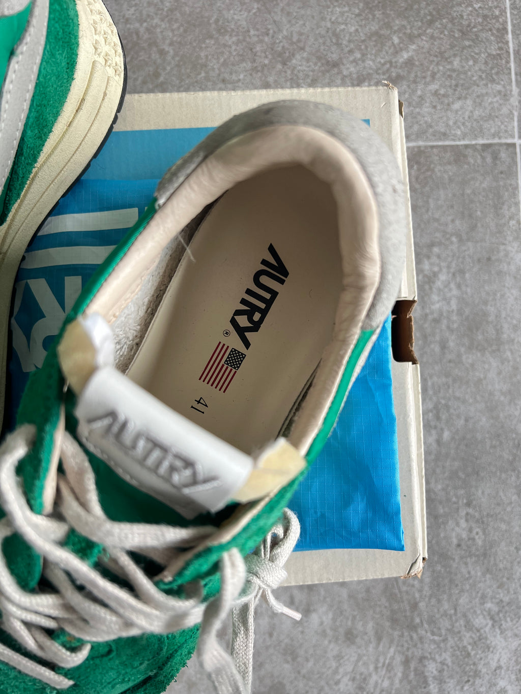 Talla 41 | Autry Reelwind Green Original Retro Style