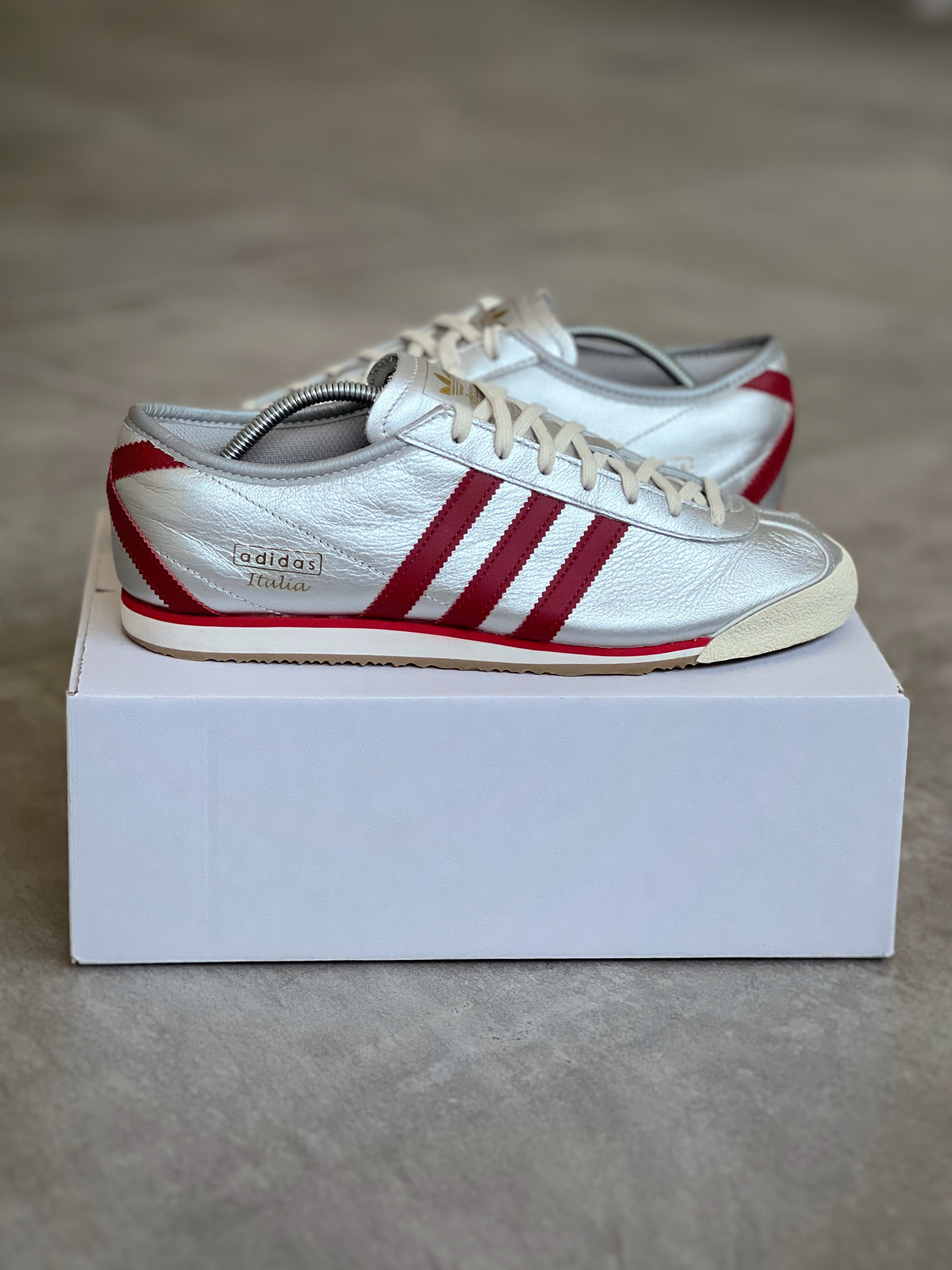 Adidas Italia Silver & Red