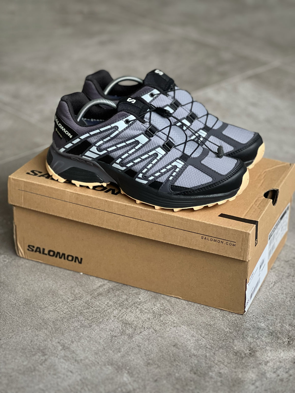 Salomon Gore Tex Trail XT Grey & Black