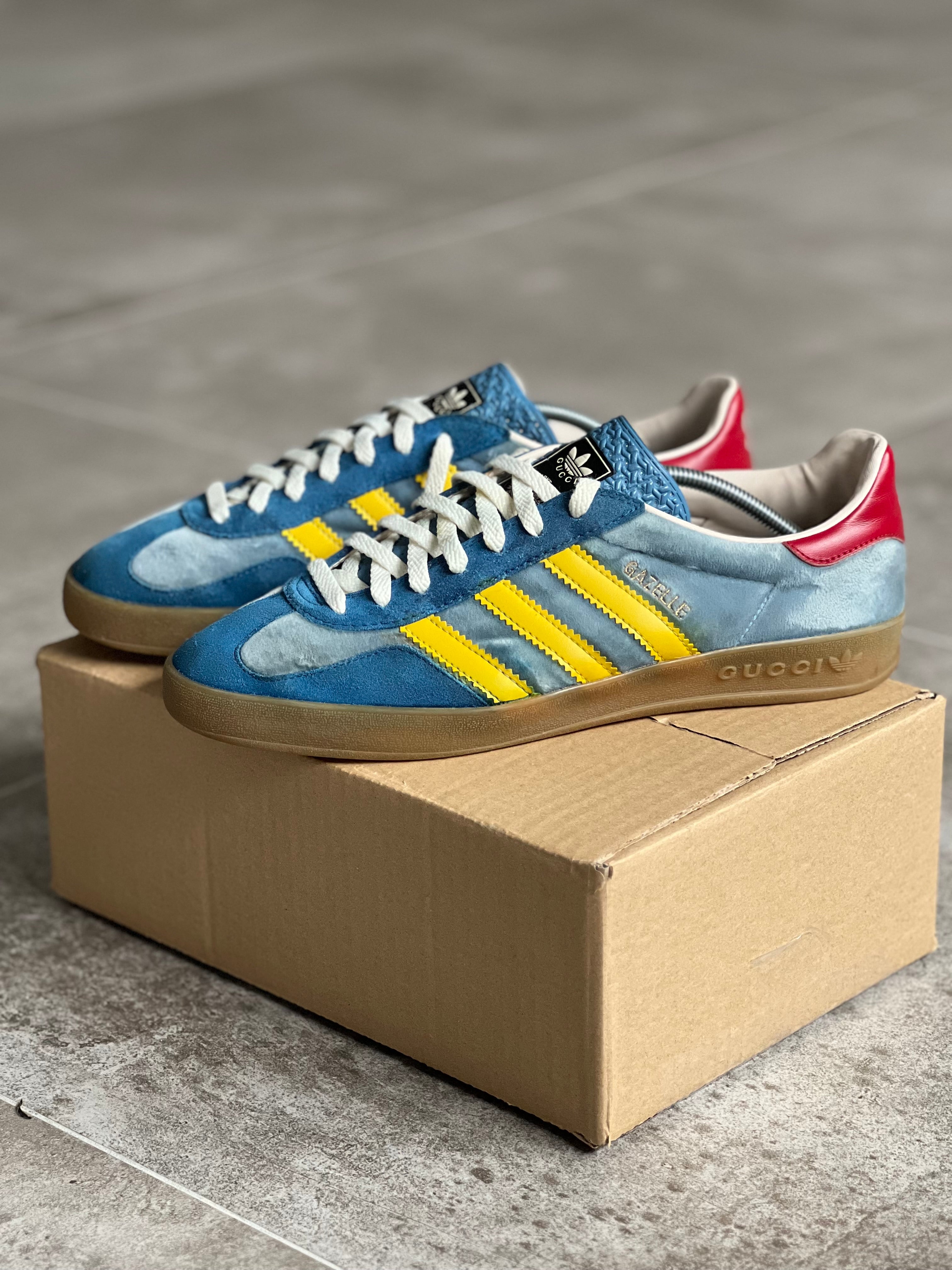 Talla 43 | Gucci x Adidas Gazelle indoor
