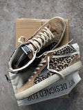 Talla 39 | Mid Star Animal Print Golden Goose