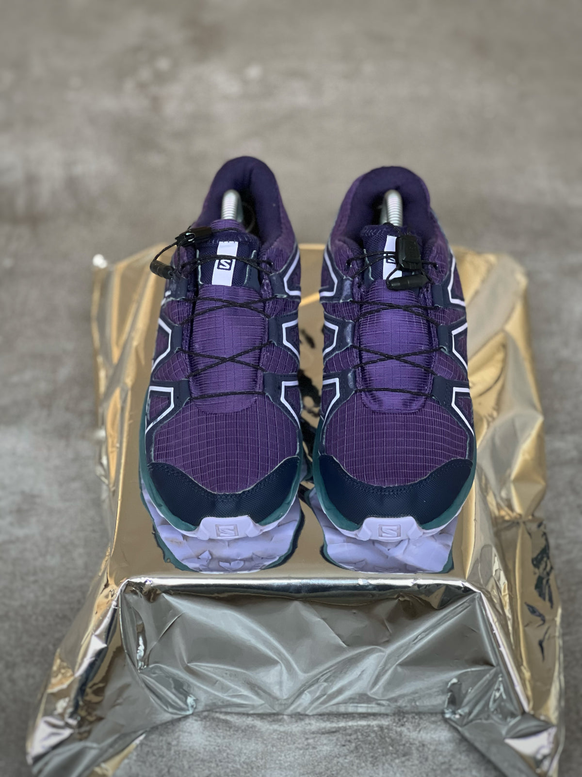 Salomon Purple Outdoor Vtg Woman Trail