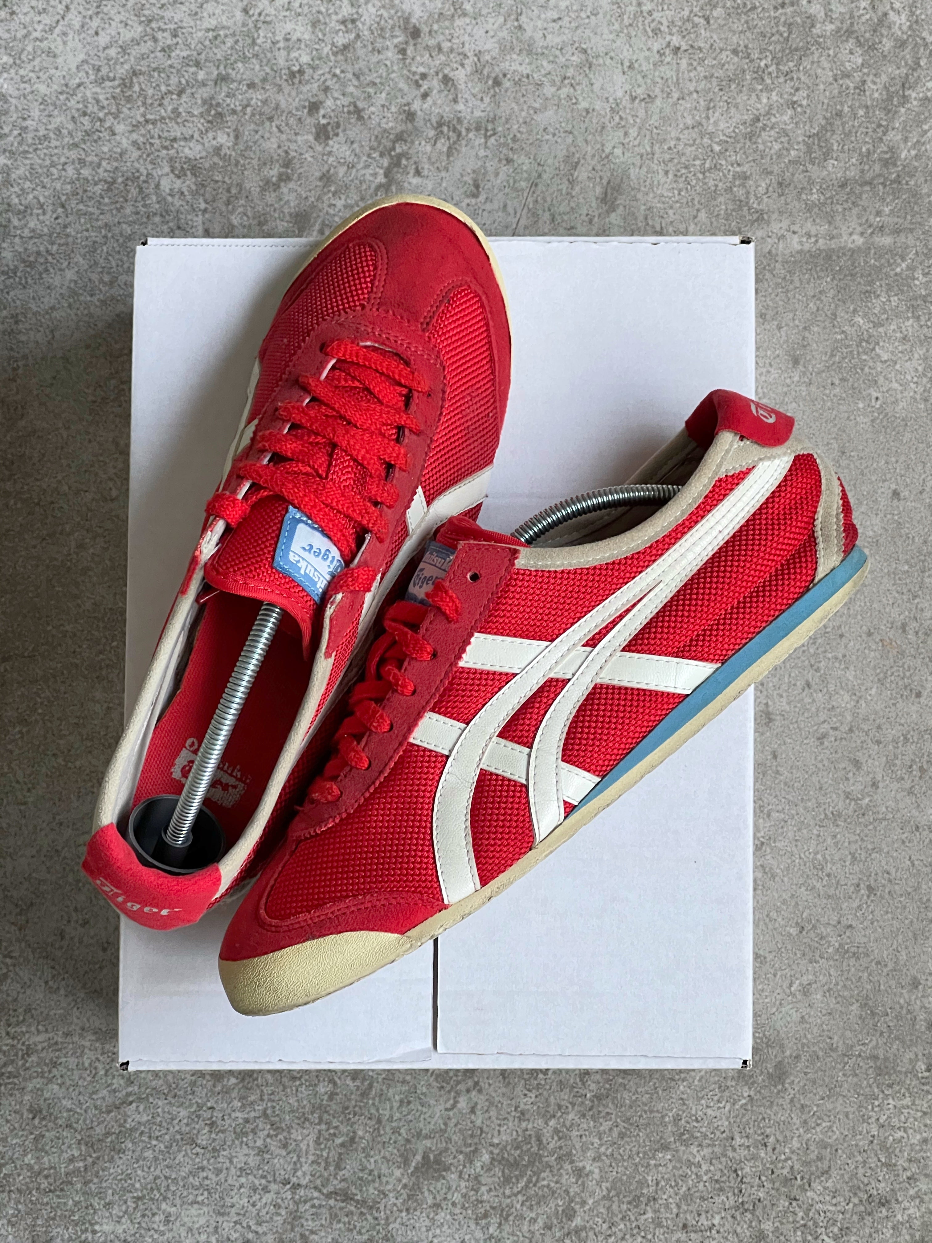 Size 41.5 | Onitsuka Tiger Mexico Red Retro Style Preloved
