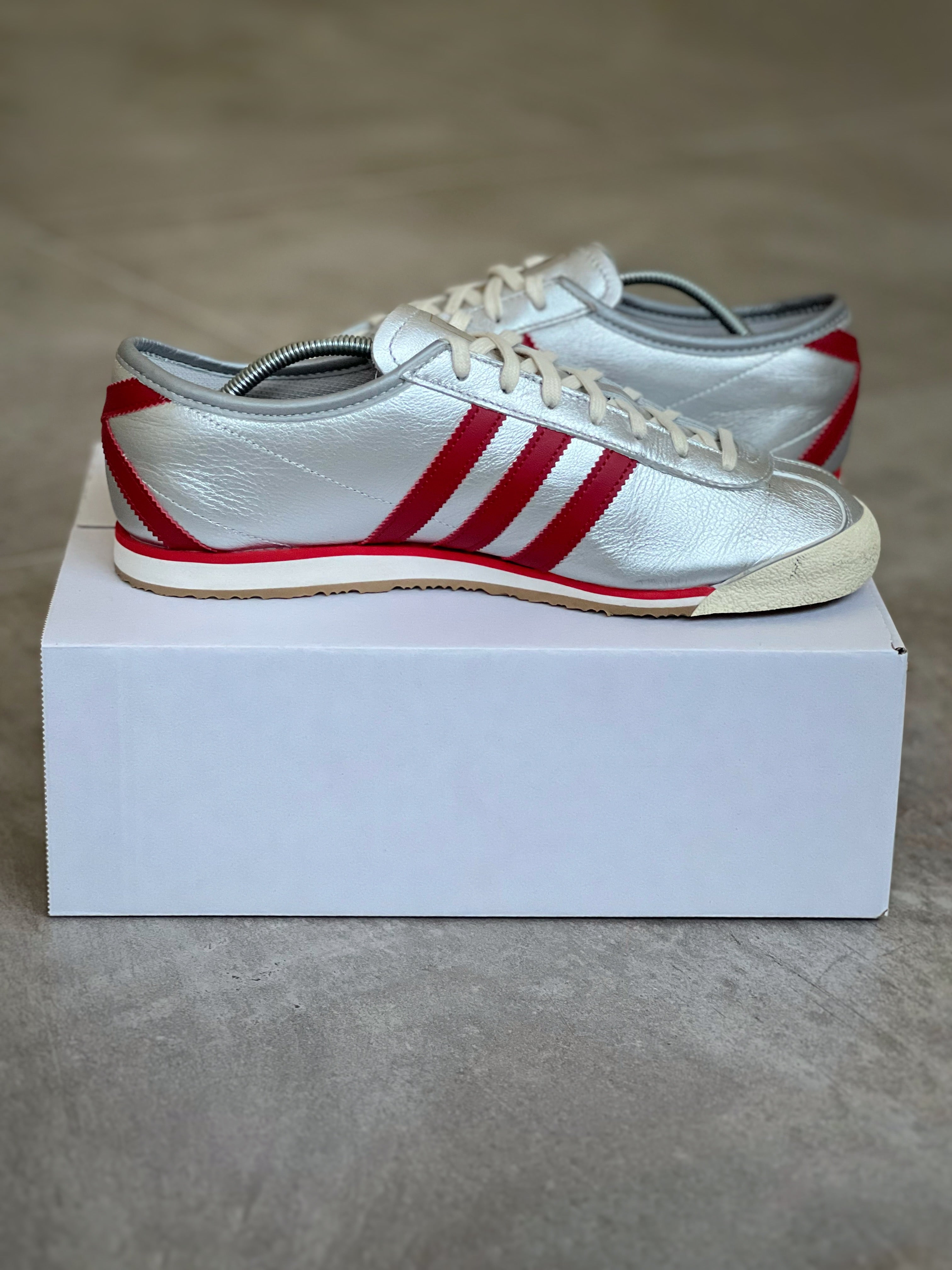 Adidas Italia Silver & Red
