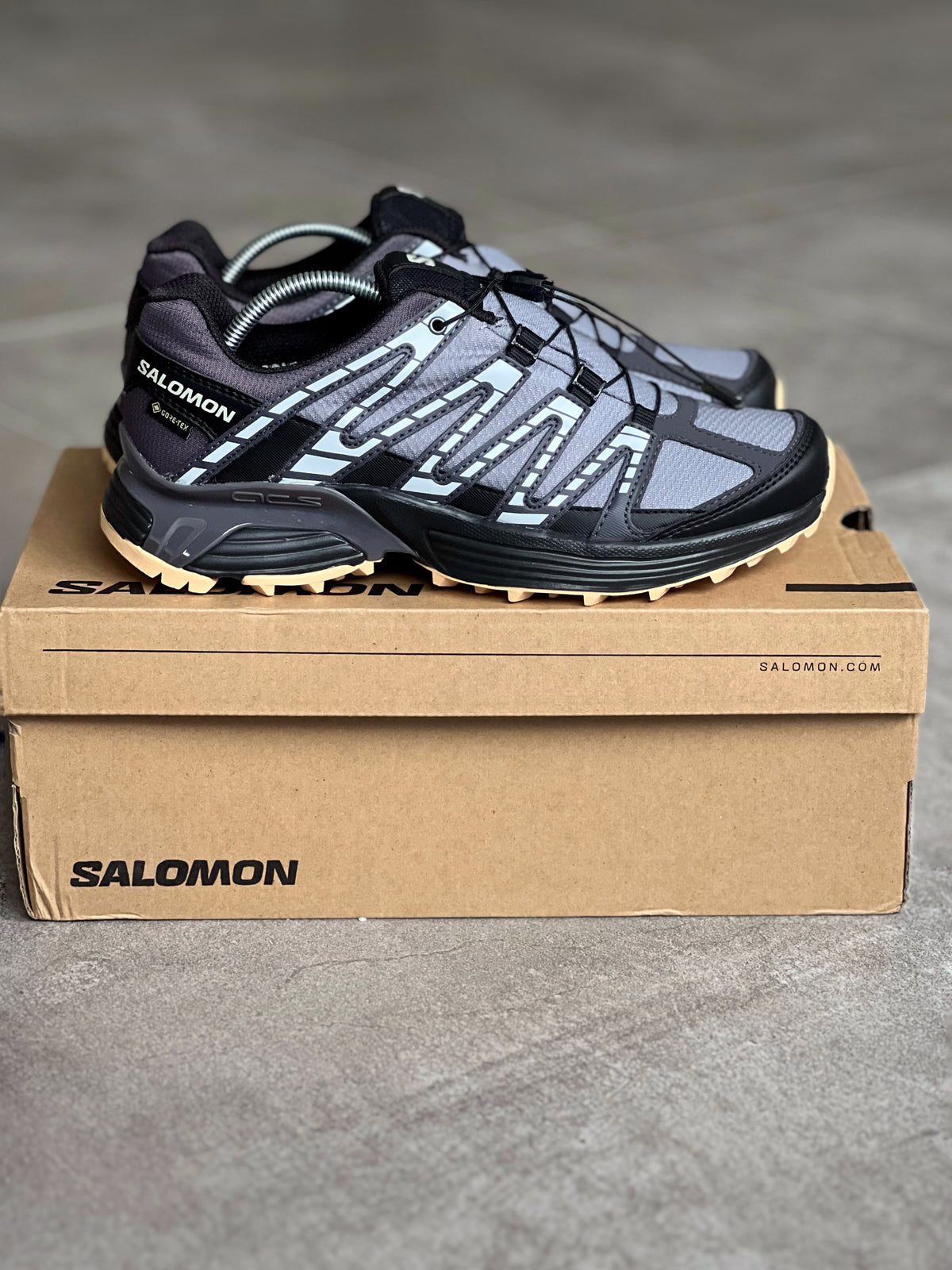 Salomon Gore Tex Trail XT Grey & Black