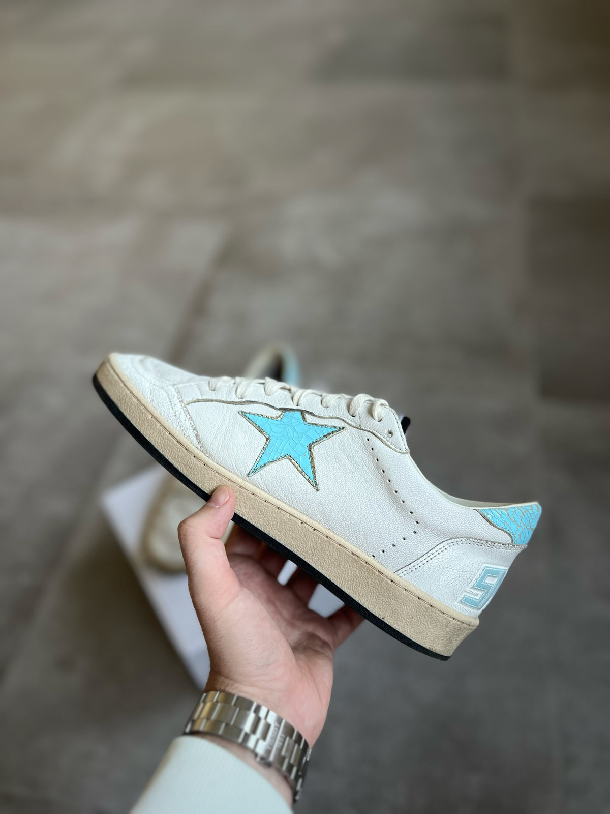 Golden Goose Ball Star OG White