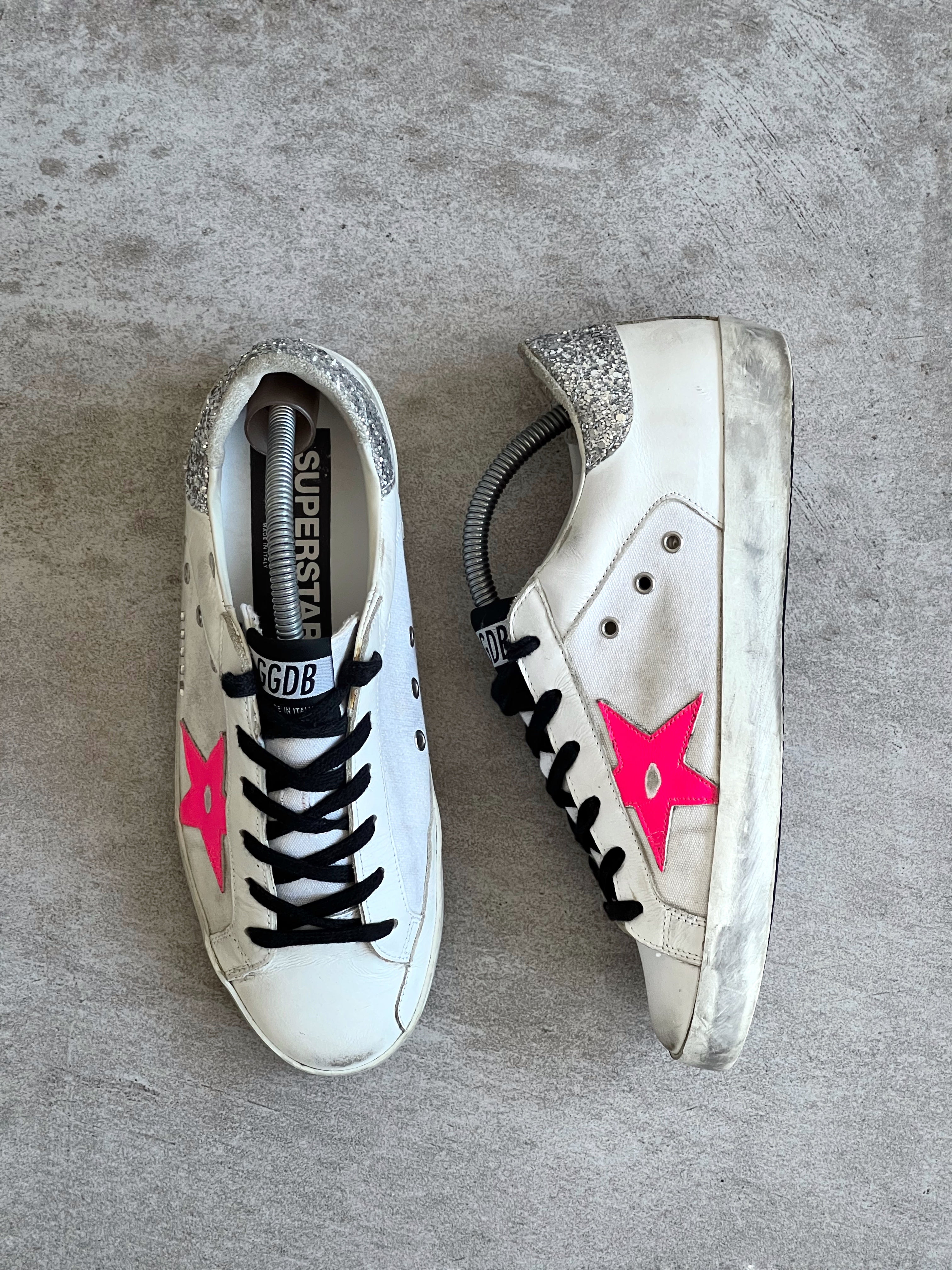 Size 38 | Golden Goose Superstar white & fluor