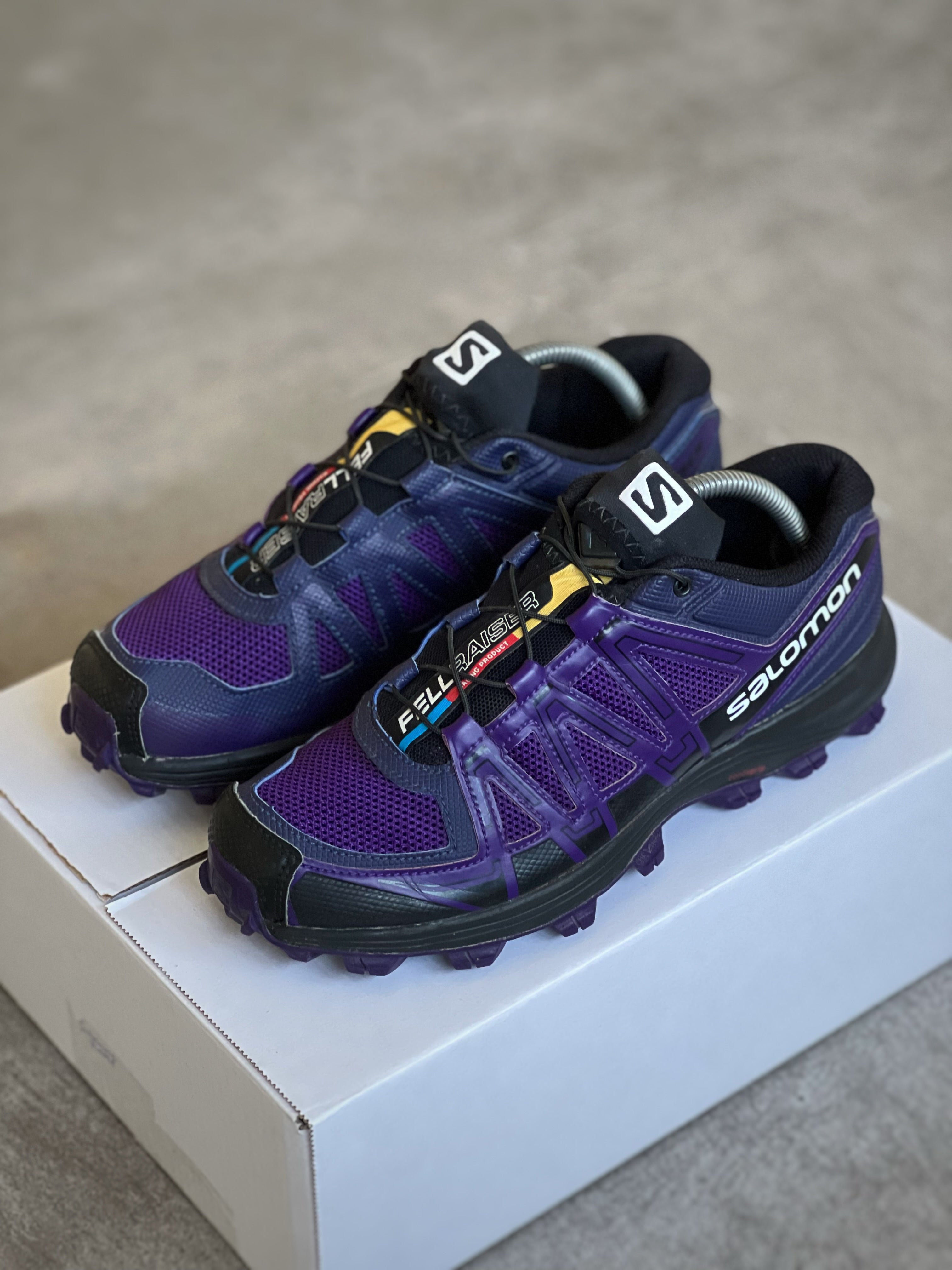 Purple Salomon Trail Running Pro Woman