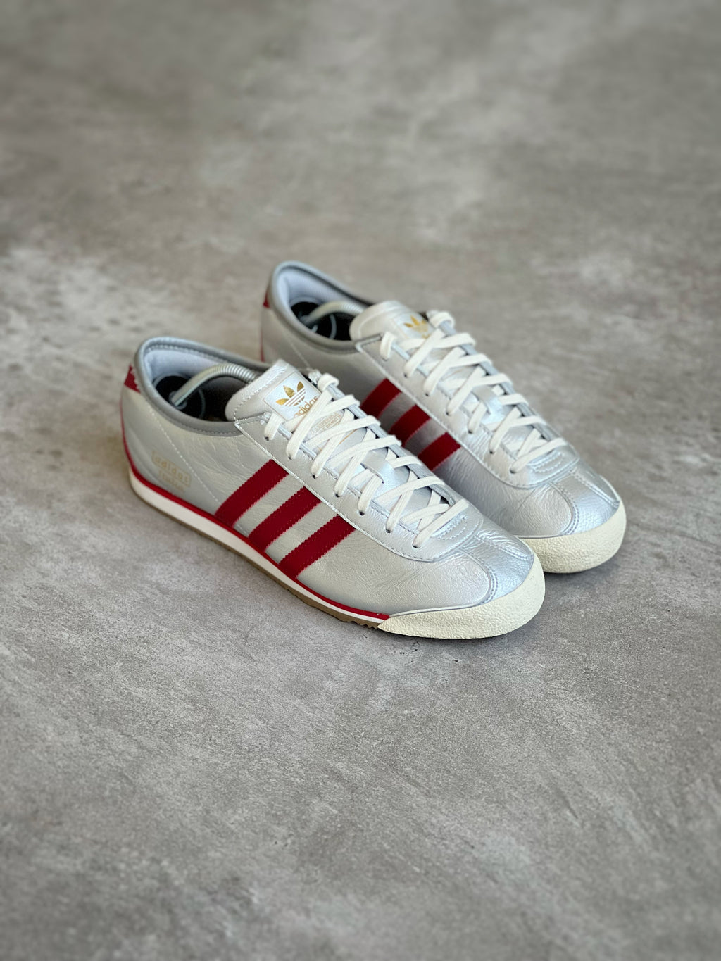 Adidas Italia Silver & Red