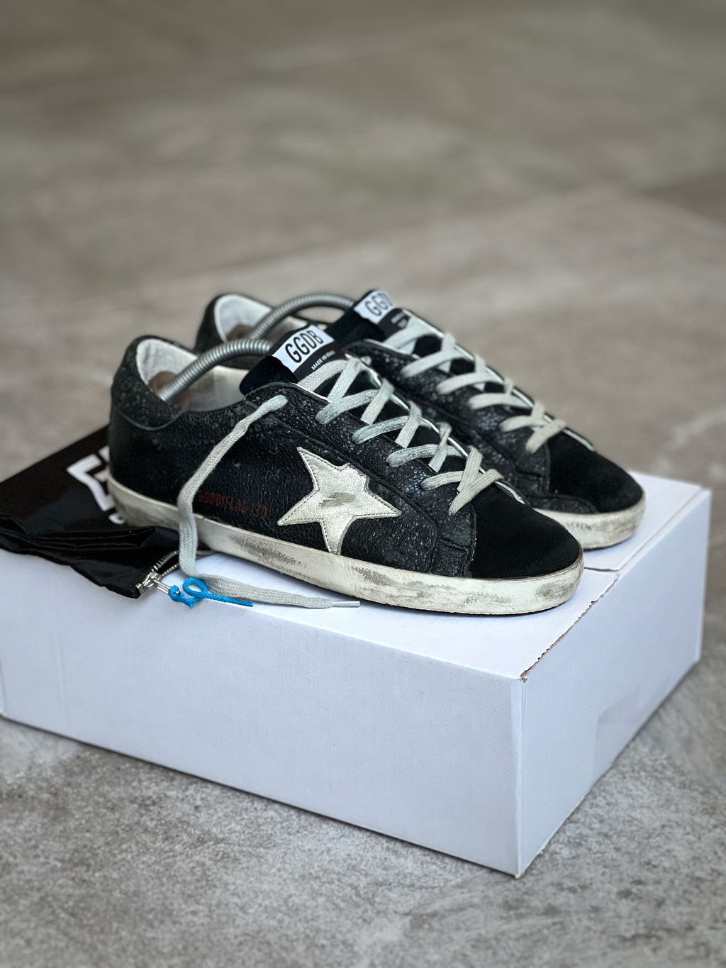 Golden Goose Superstar Black Woman