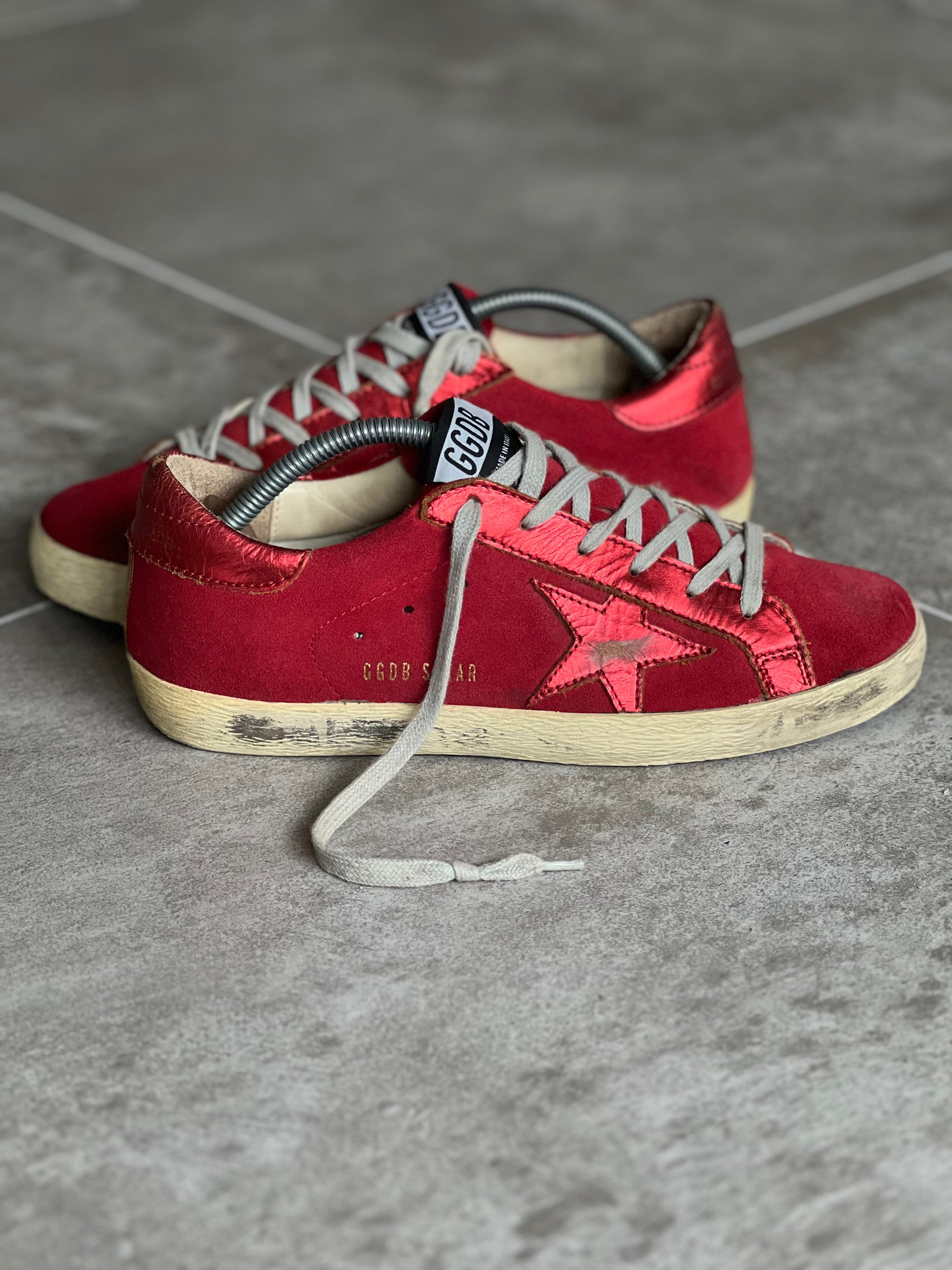 Size 38 | Golden Goose Superstar All Red Vtg