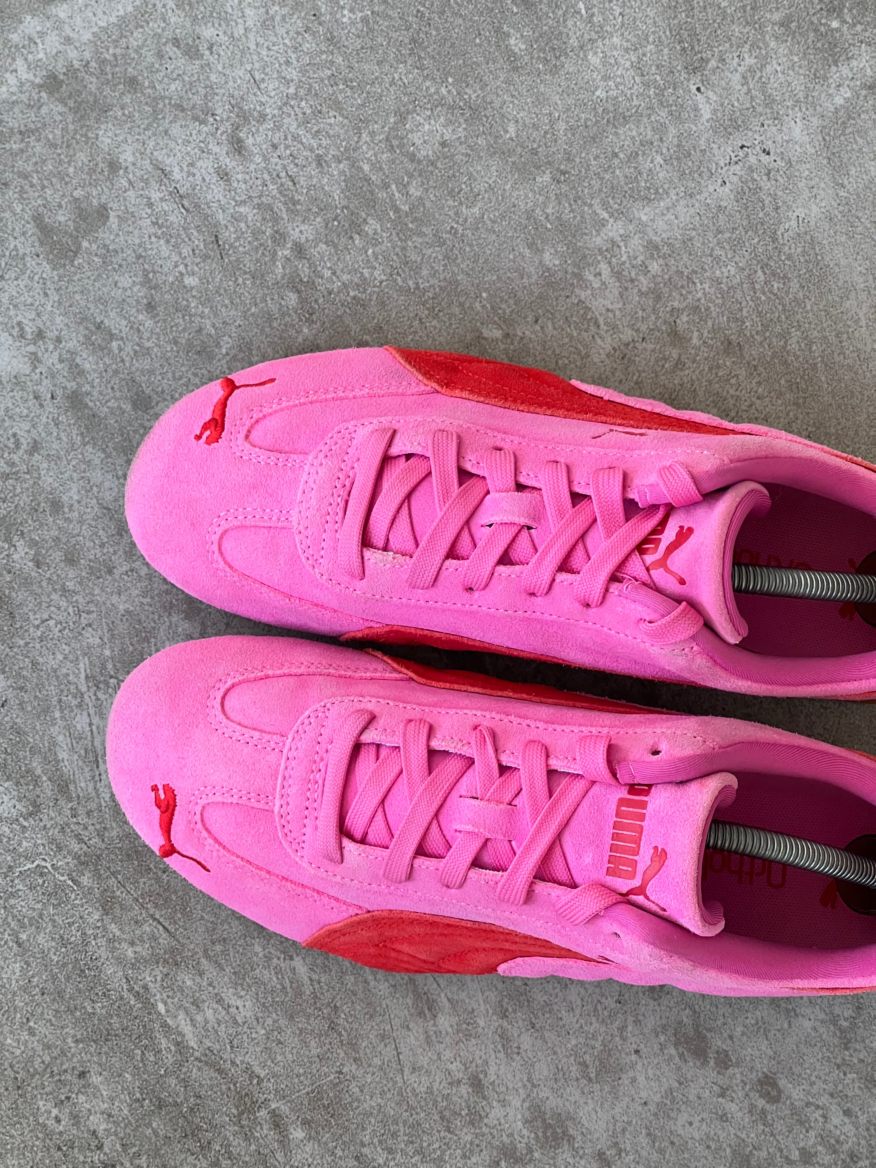Talla 39 | Puma Speedcat Retro Style Woman Pink and Red