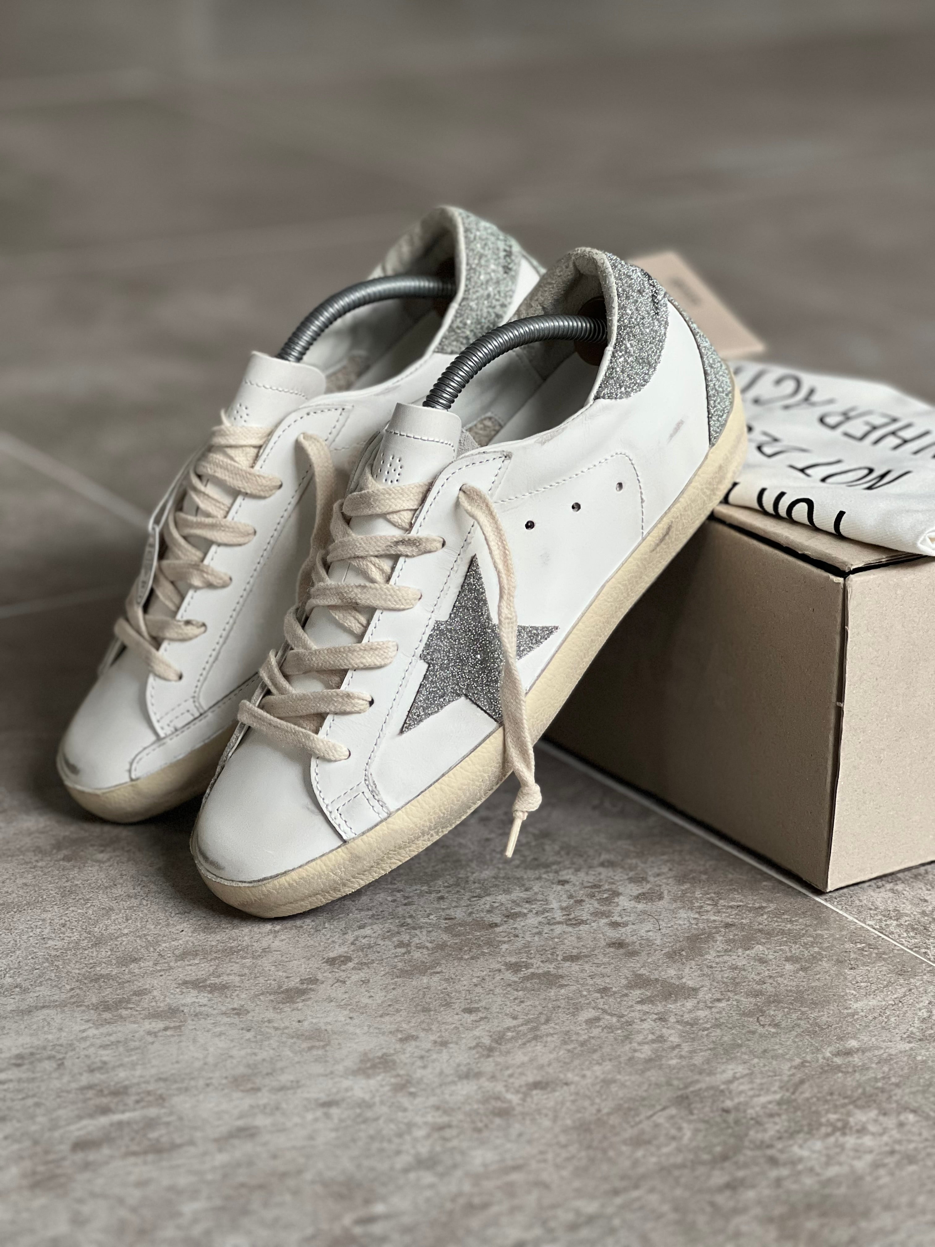 Talla 37 | Swarovsky Golden Goose Superstar