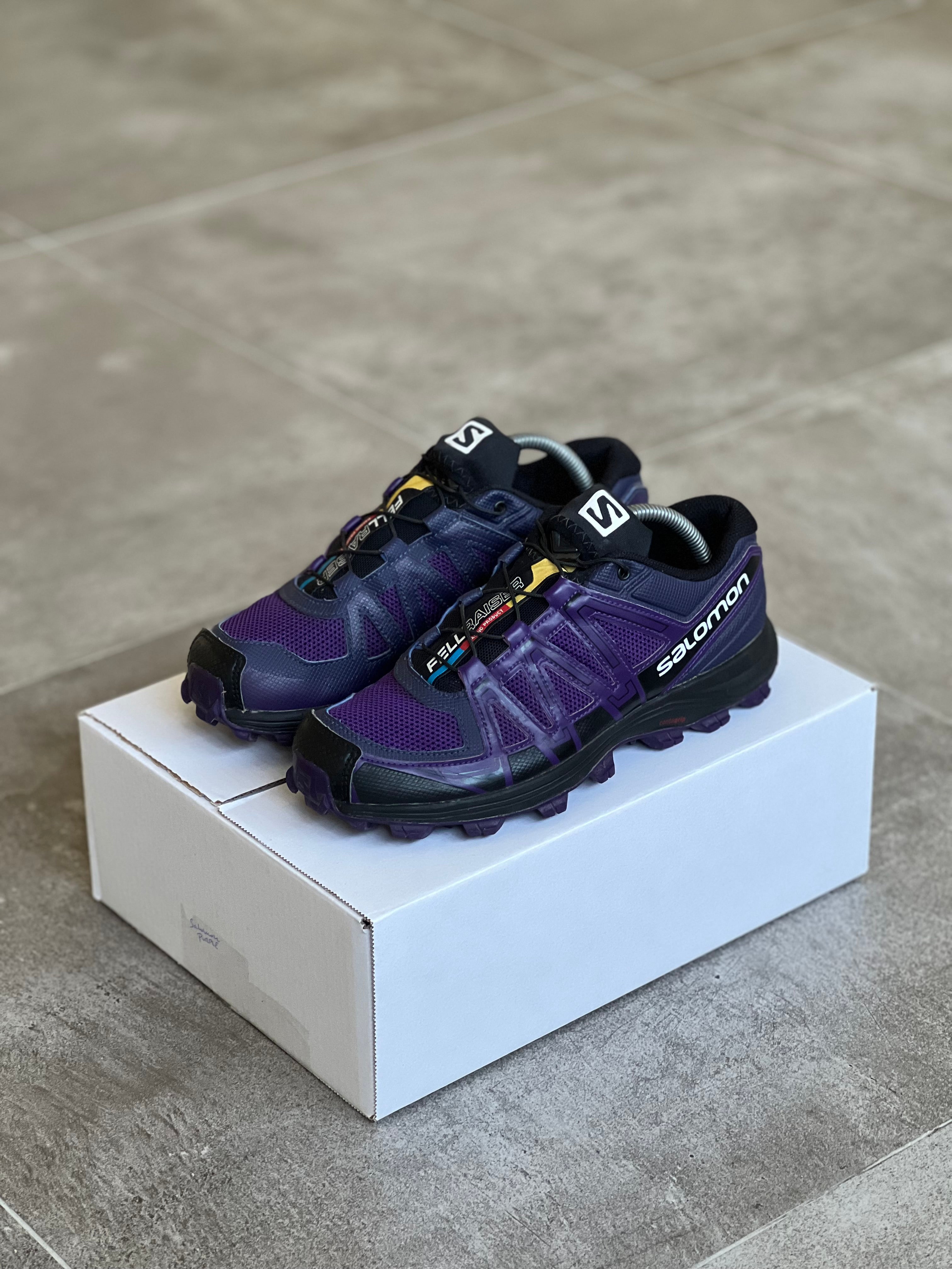 Purple Salomon Trail Running Pro Woman