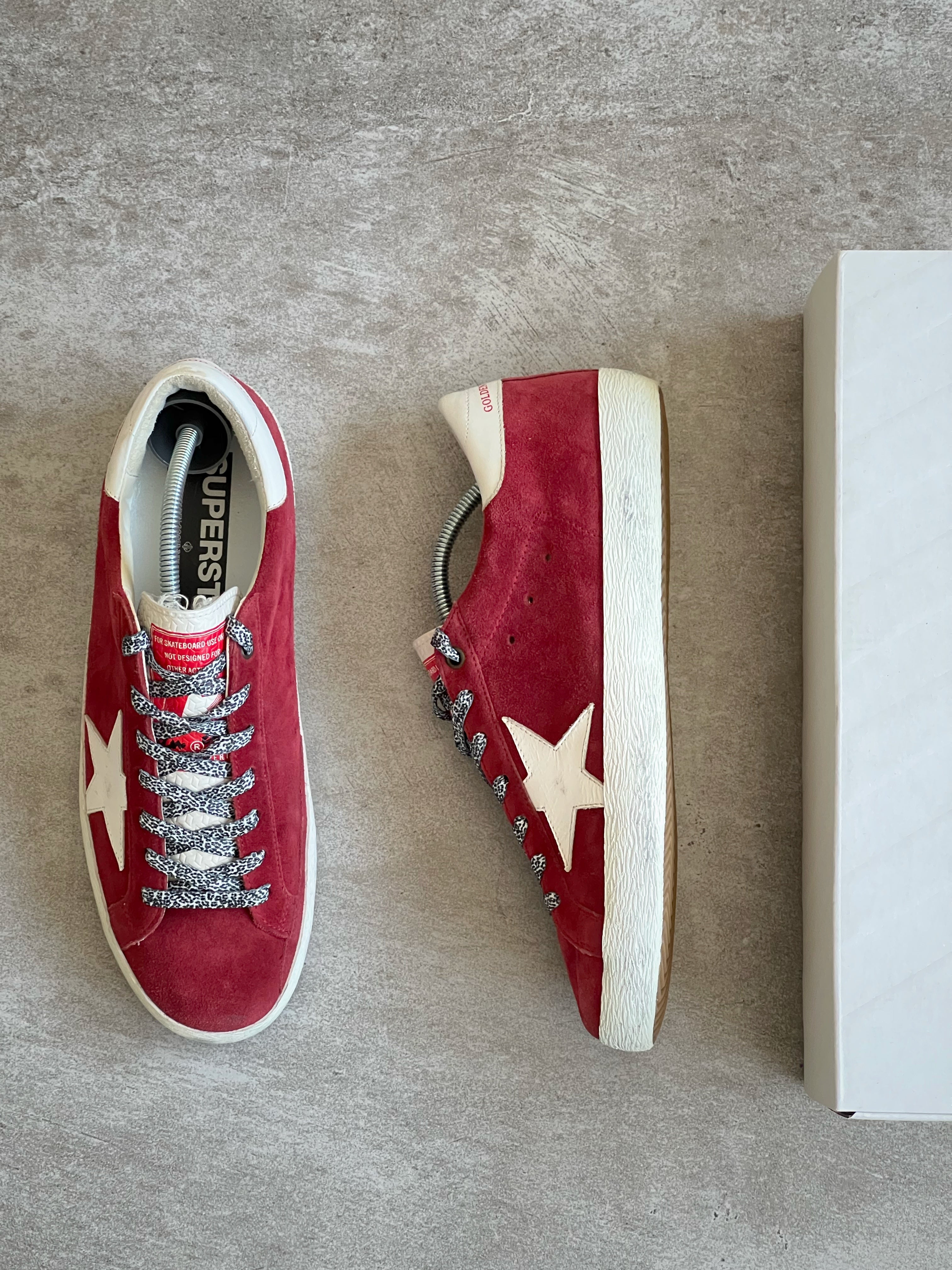 Size 41 | Golden Goose Superstar Red & White