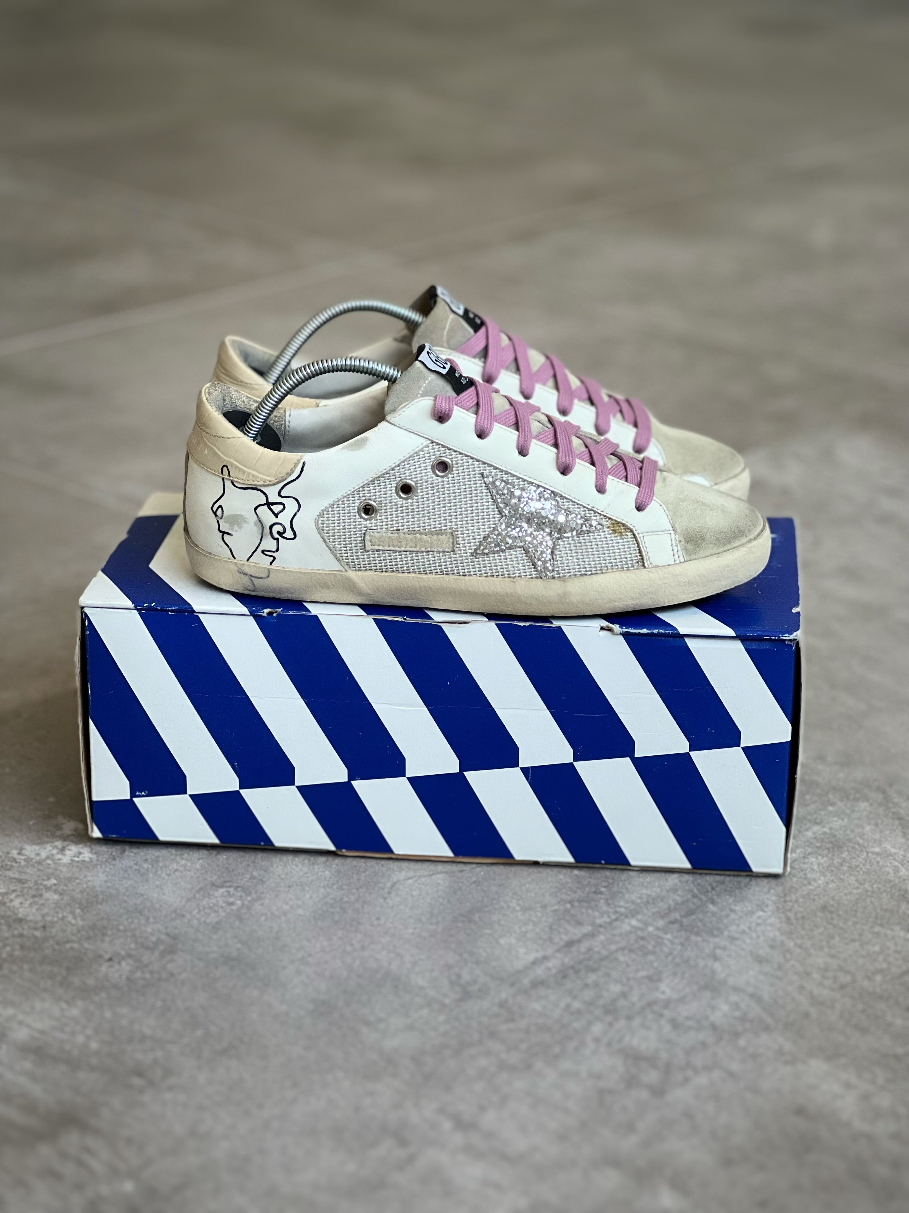 Golden Goose Superstar Woman Custom