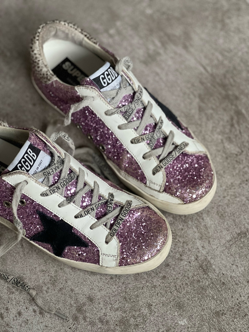 Golden Goose Superstar Purple Woman Preloved