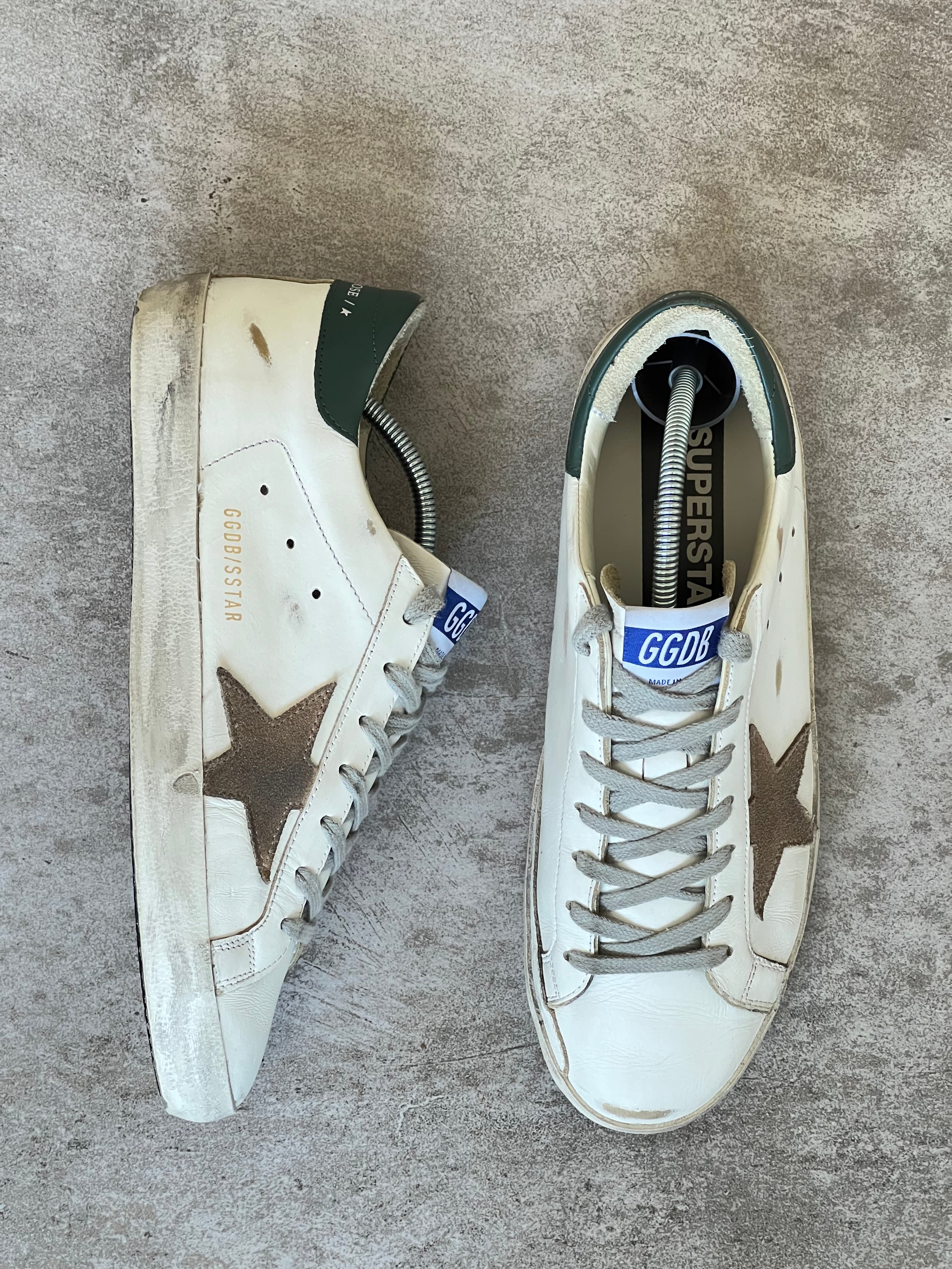 Size 40 | Golden Goose Superstar Classic White & Green