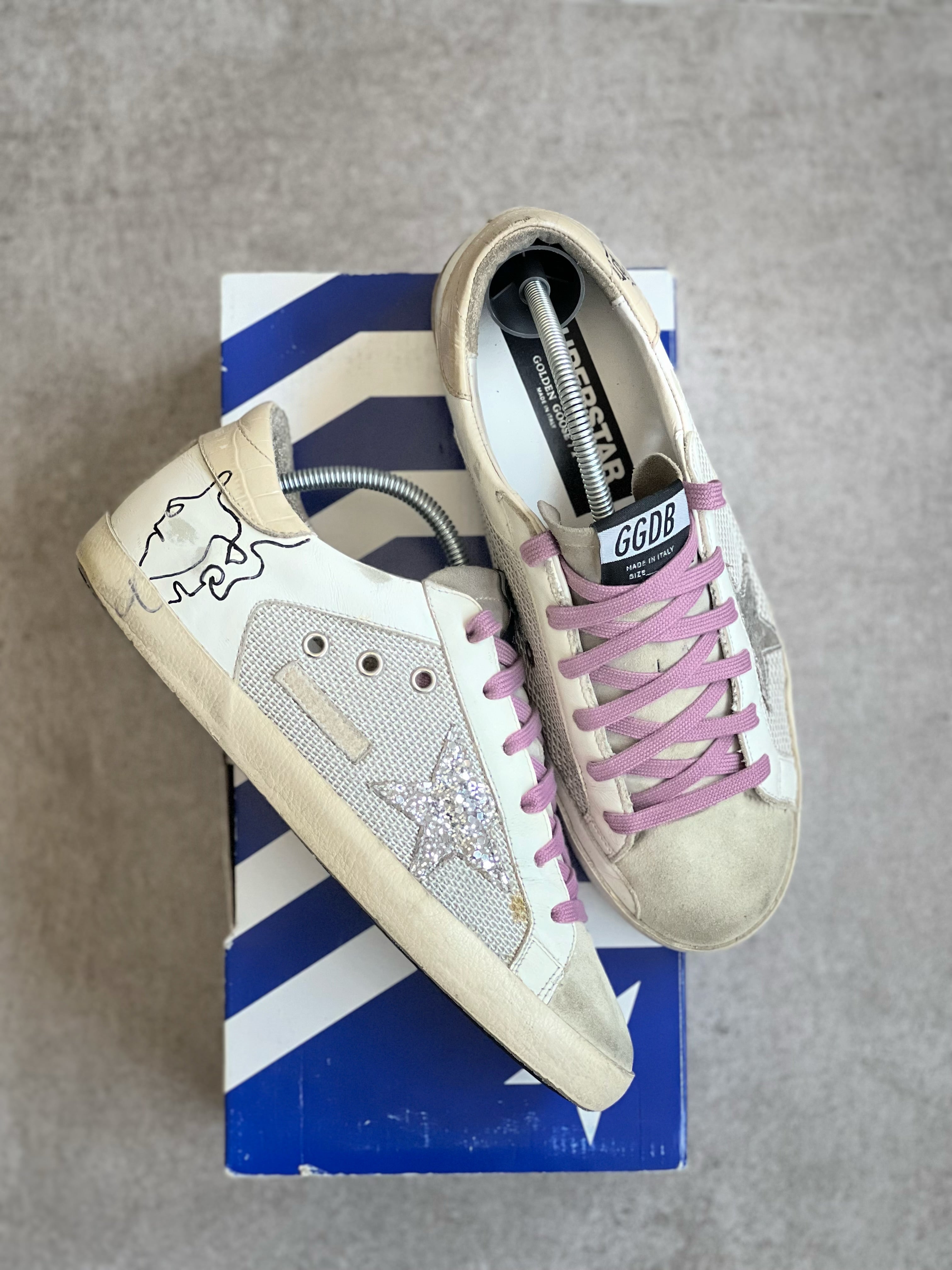 Golden Goose Superstar Woman Custom
