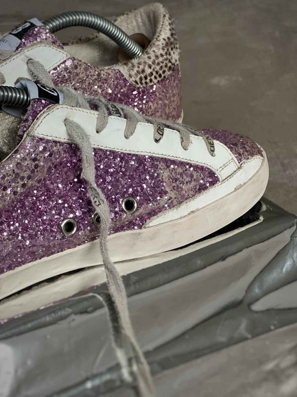Golden Goose Superstar Purple Woman Preloved