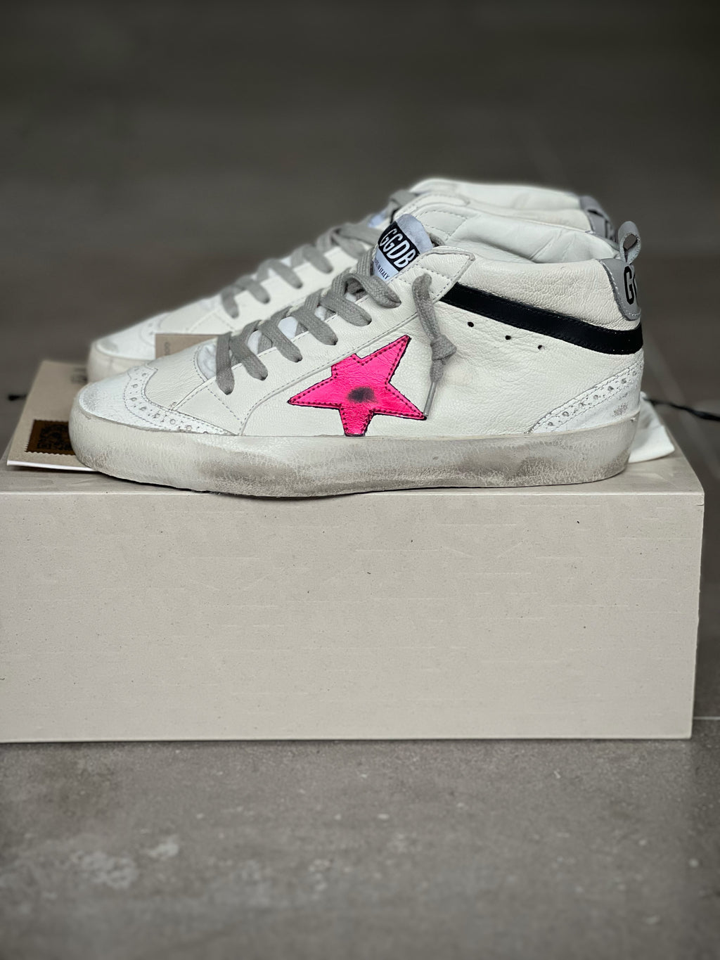 Golden Goose Mid Star Bota "You are my sunrise"