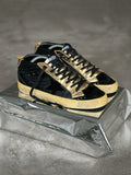 Golden Goose Mid Star Black & Gold Vintage | Records limted