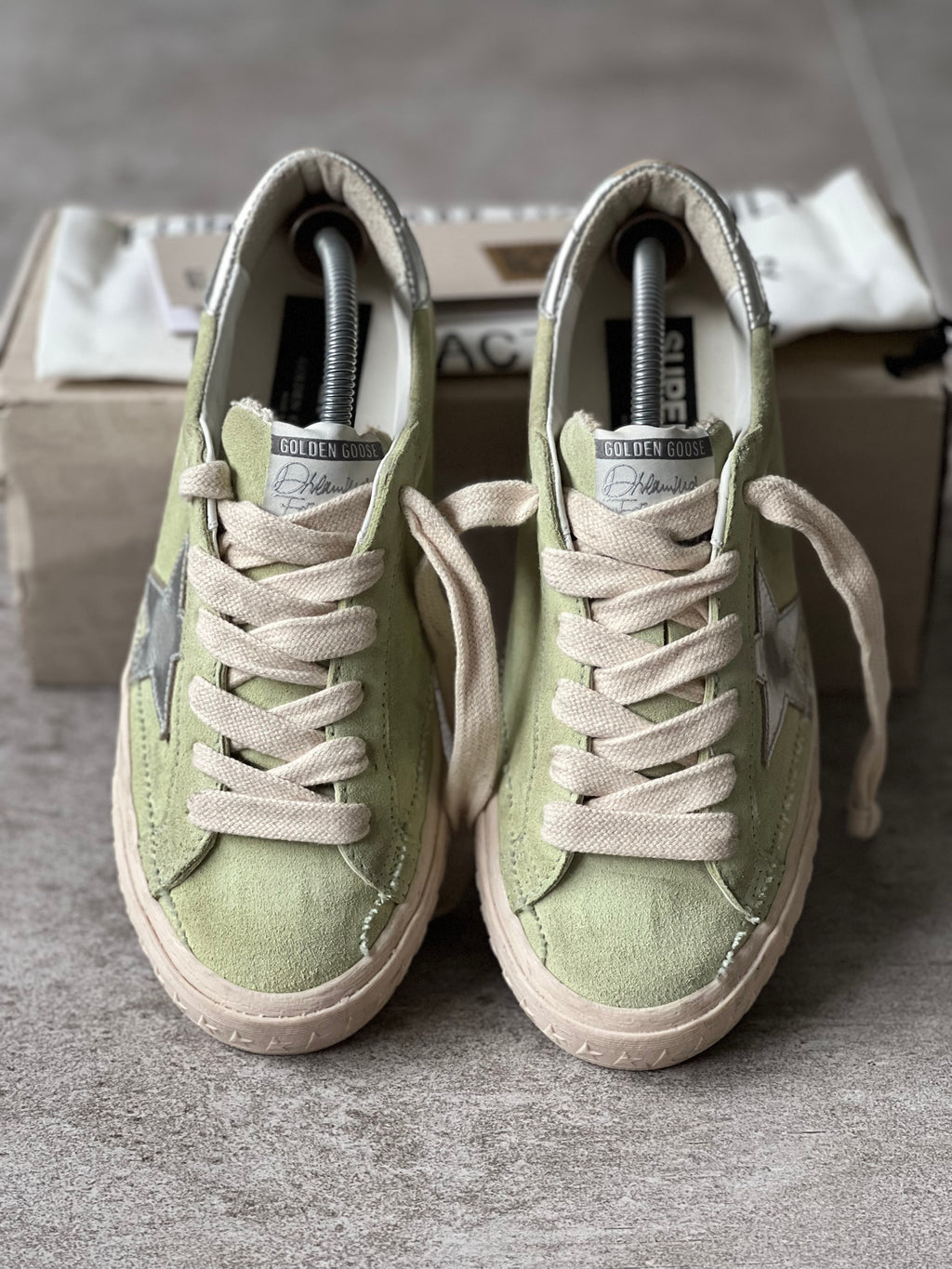 Size 37 | Golden Goose Superstar VCE edition light green