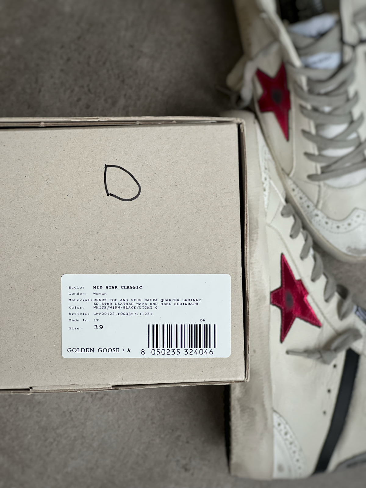 Golden Goose Mid Star Brand New Woman