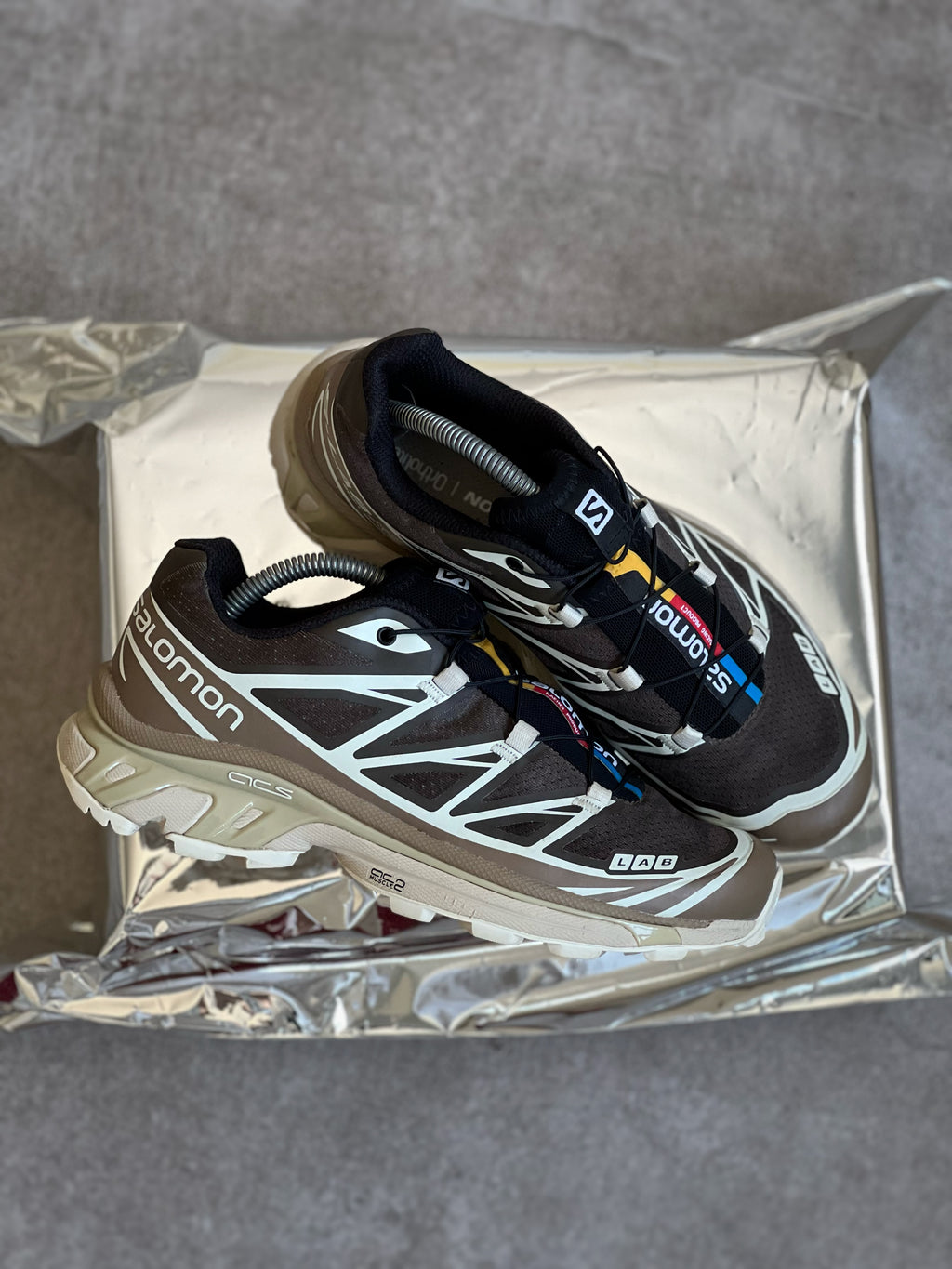 Salomon XT6 Lab Brown Woman