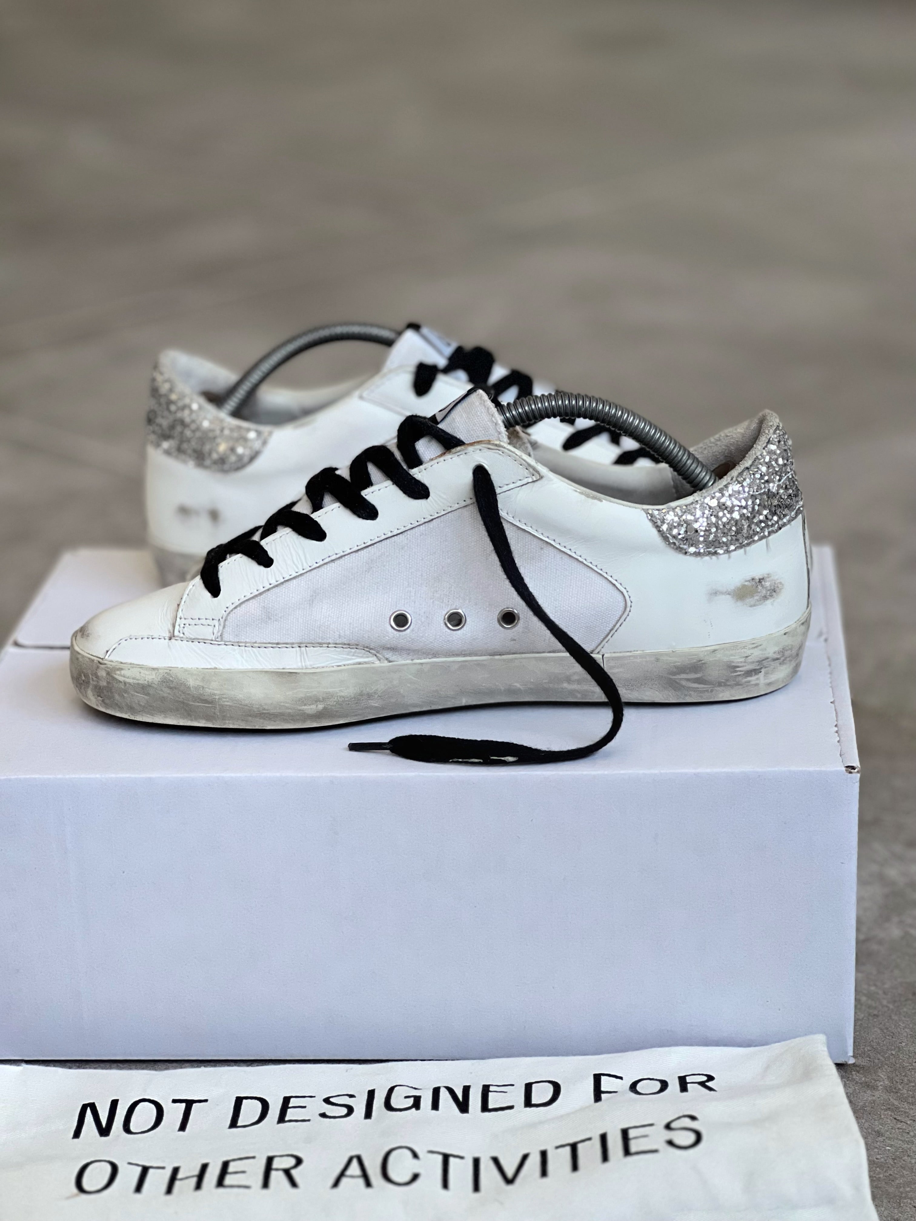 Talla 37 | Golden Goose Superstar white & fluor