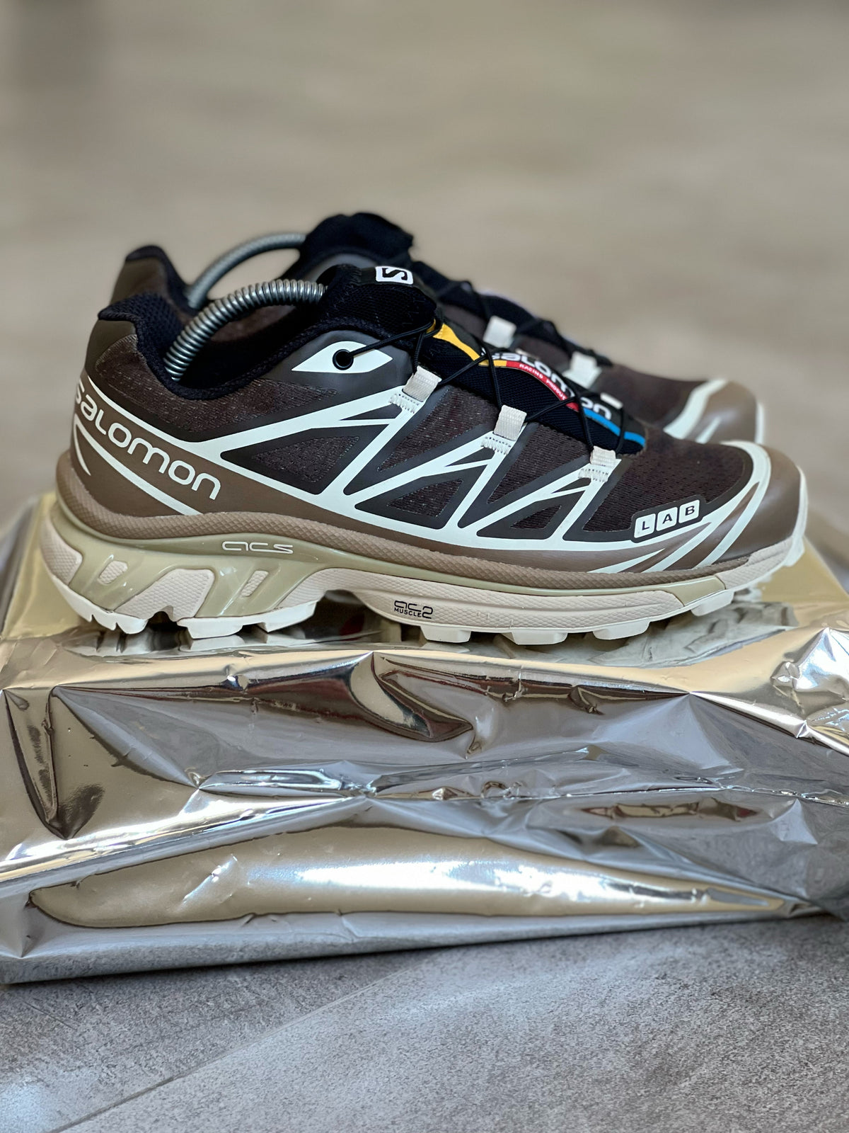 Salomon XT6 Lab Brown Woman