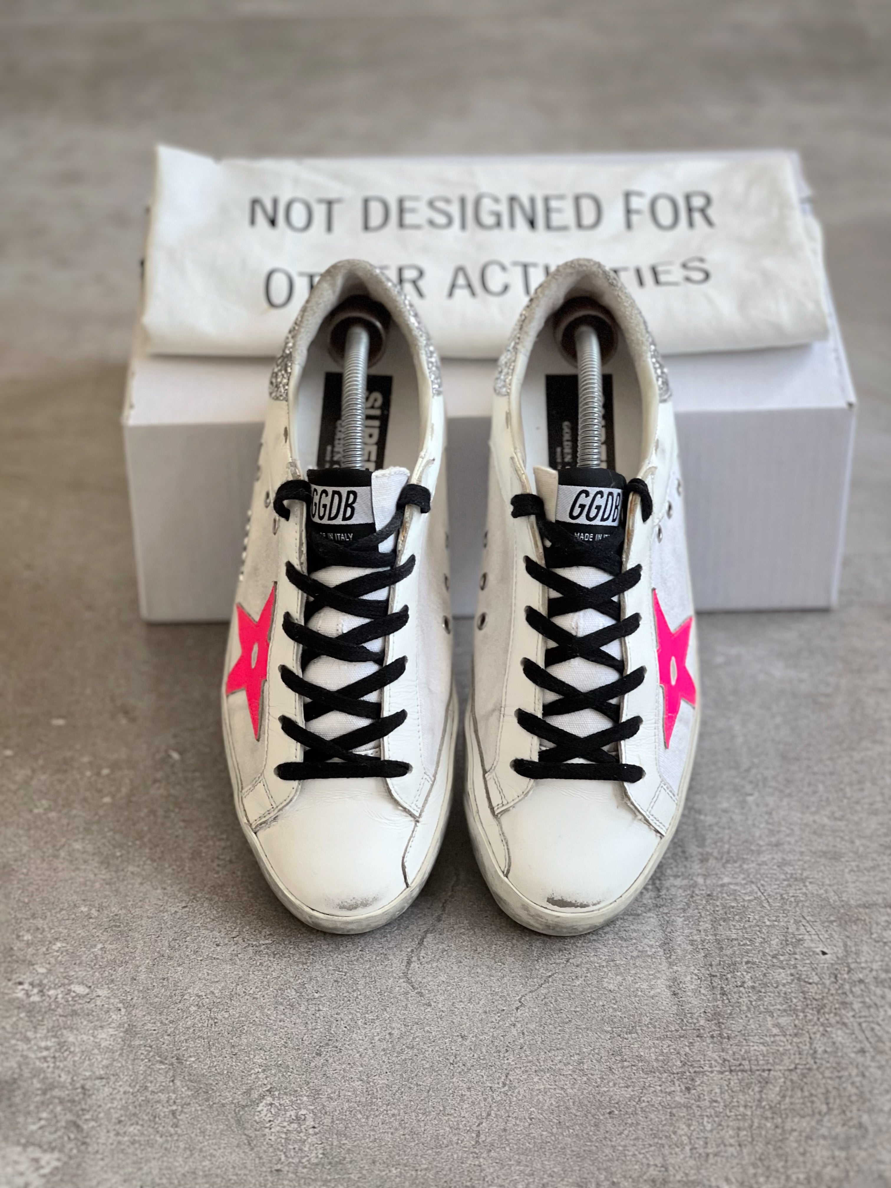 Talla 37 | Golden Goose Superstar white & fluor