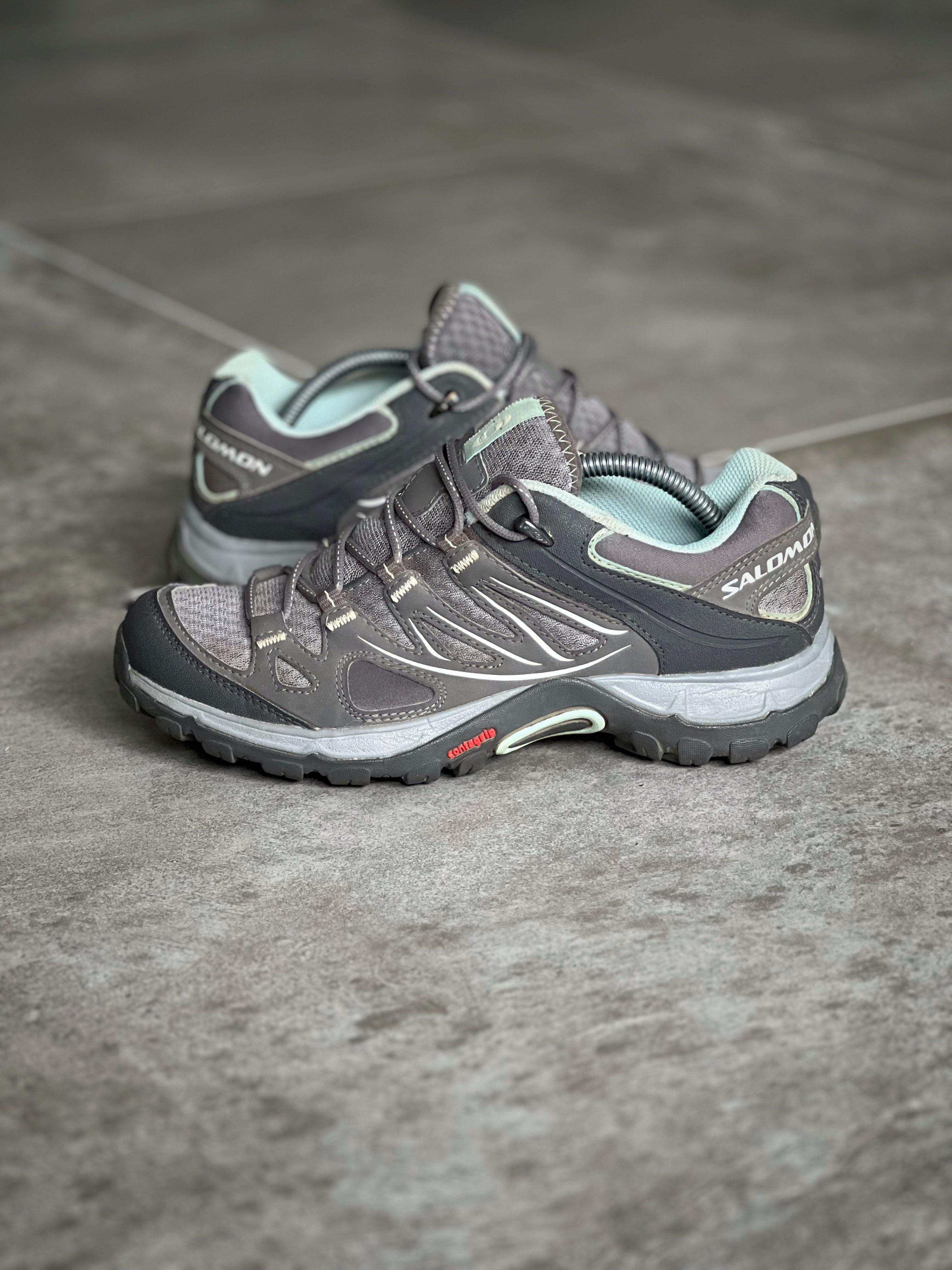 Talla 38 | Salomon Outdoor Grey & light blue Vintage Y2k