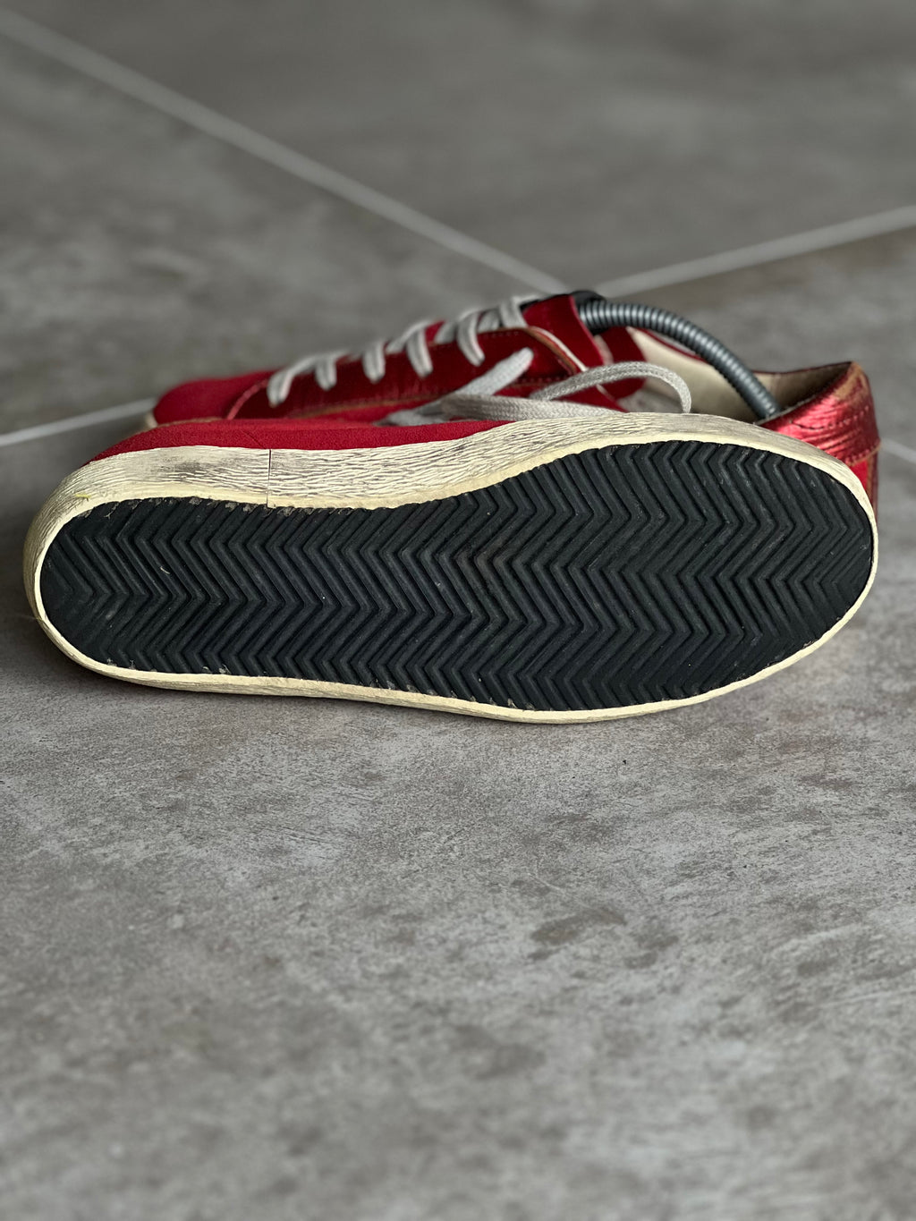 Talla 38 | Golden Goose Superstar All Red Vtg