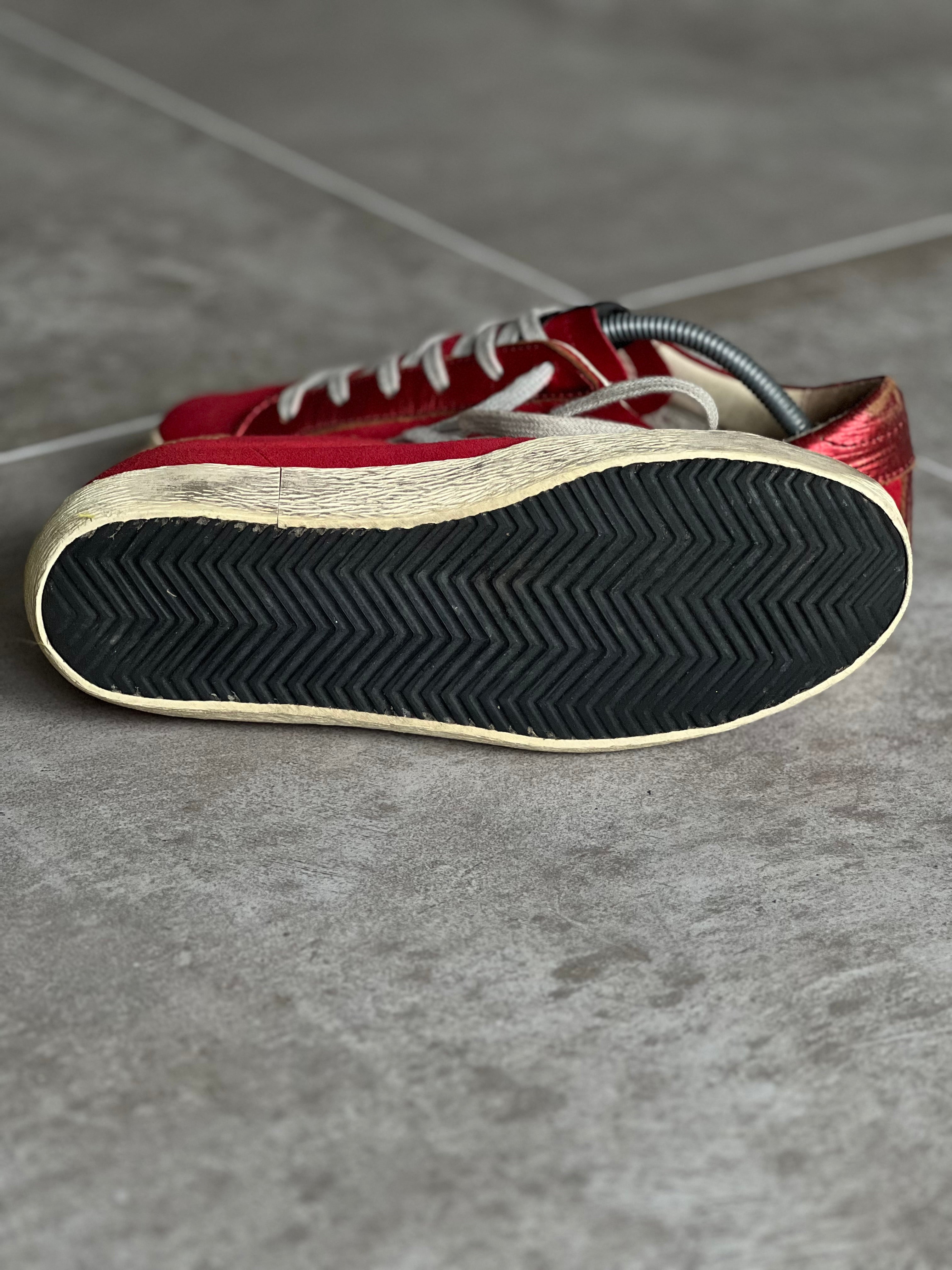 Talla 38 | Golden Goose Superstar All Red Vtg
