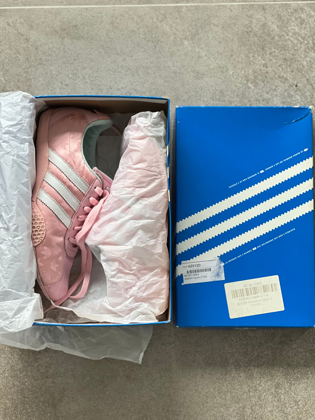 Size 38 | Adidas Retro Pink Apollo