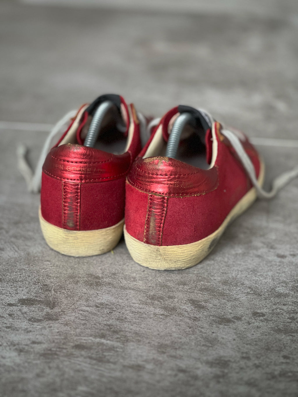 Talla 38 | Golden Goose Superstar All Red Vtg