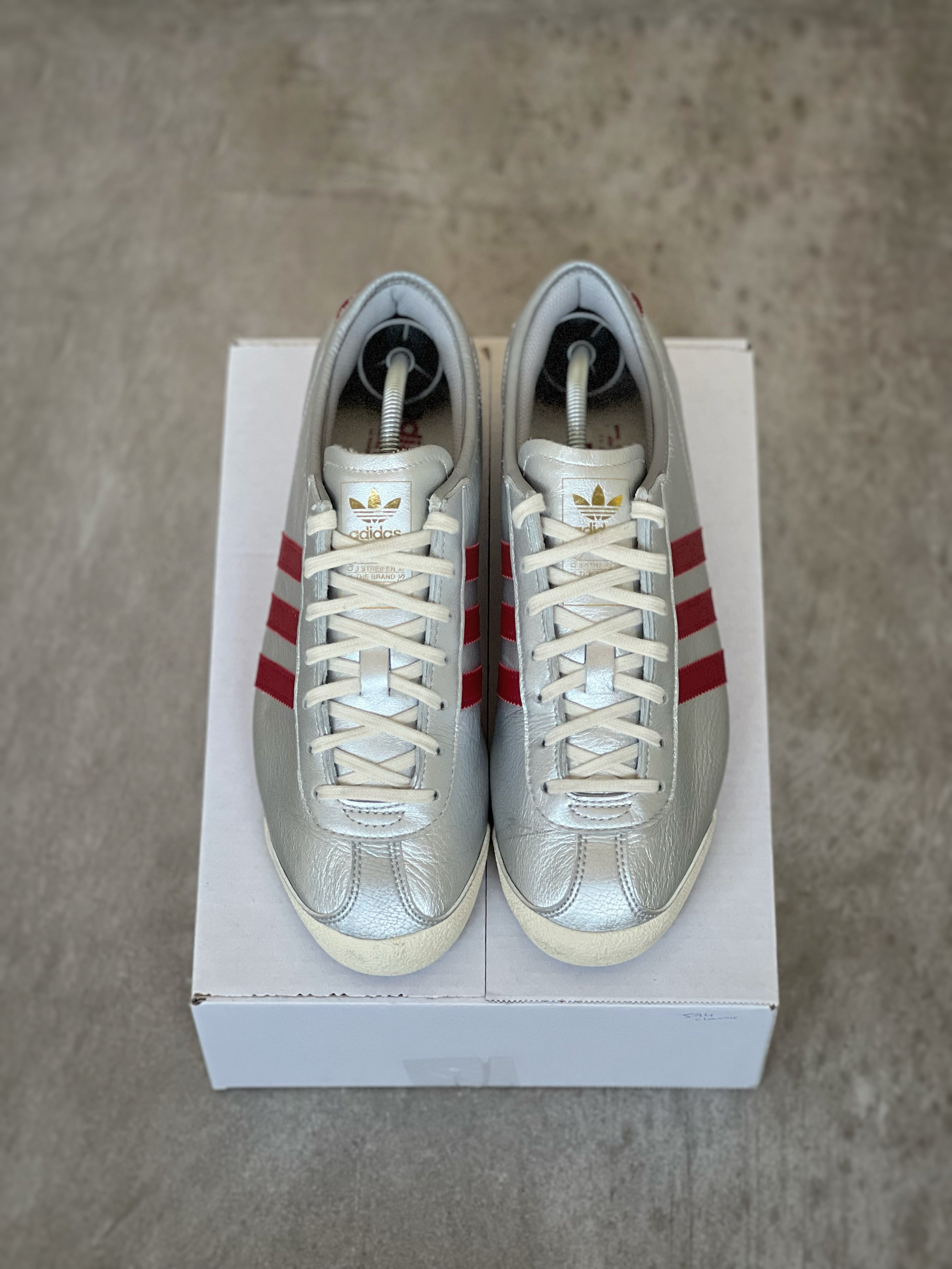 Adidas Italia Silver & Red