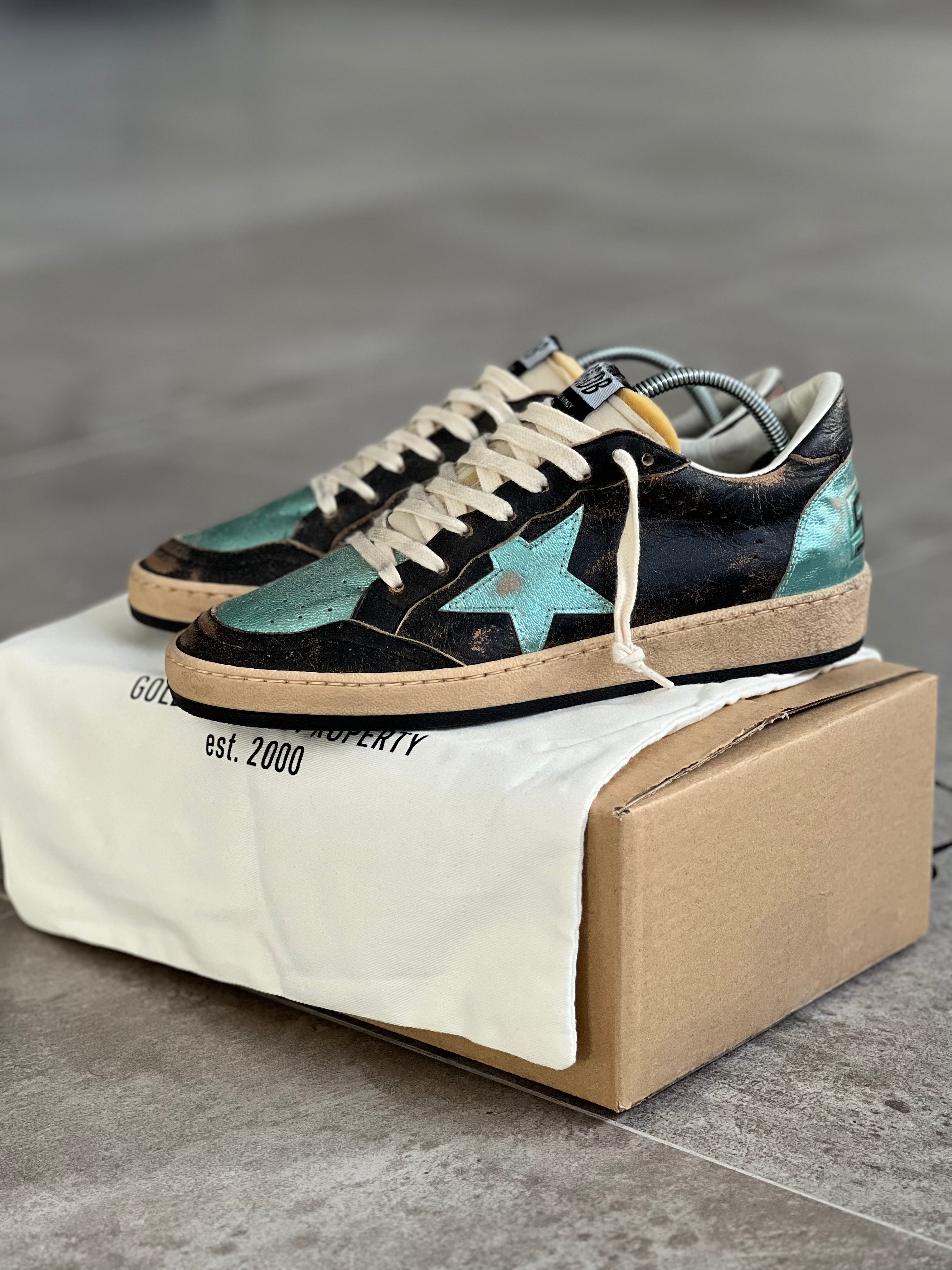 Talla 38 | Ball Star Black Edition Golden Goose