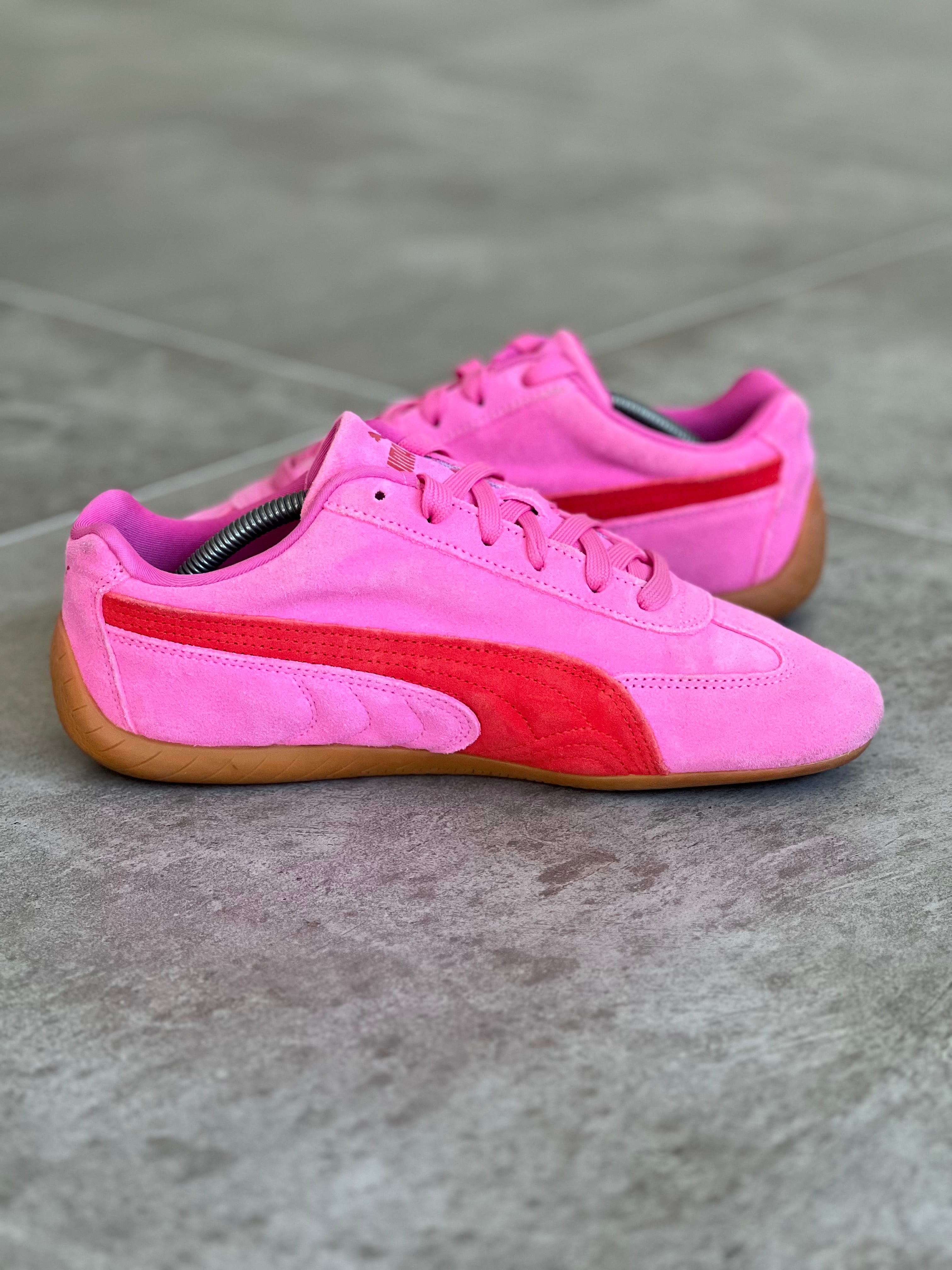 Talla 39 | Puma Speedcat Retro Style Woman Pink and Red
