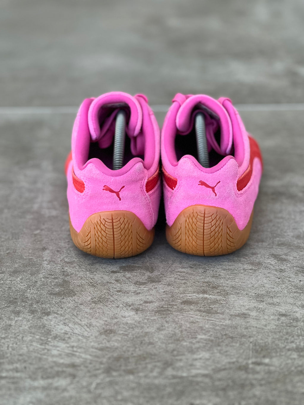 Talla 39 | Puma Speedcat Retro Style Woman Pink and Red