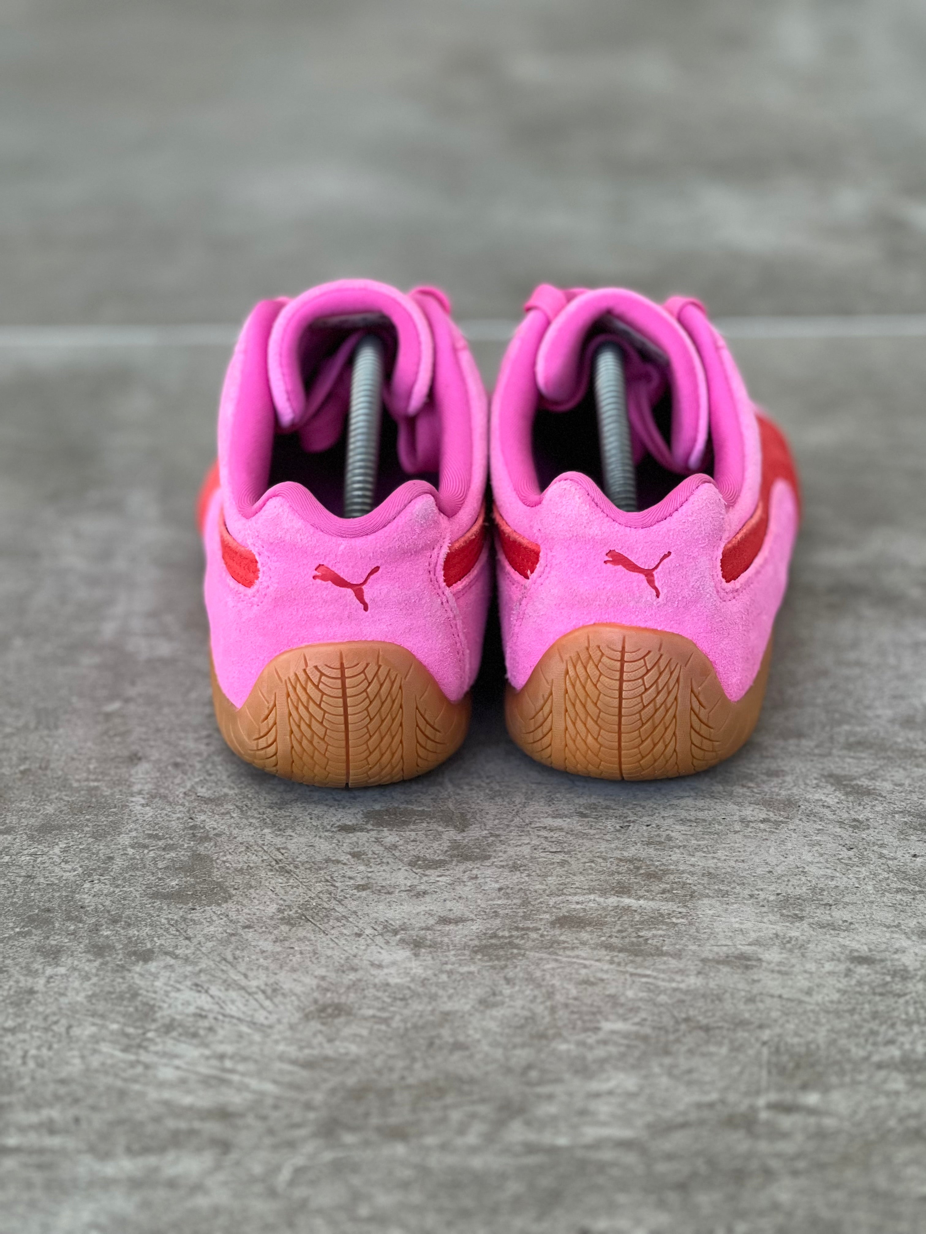 Talla 39 | Puma Speedcat Retro Style Woman Pink and Red